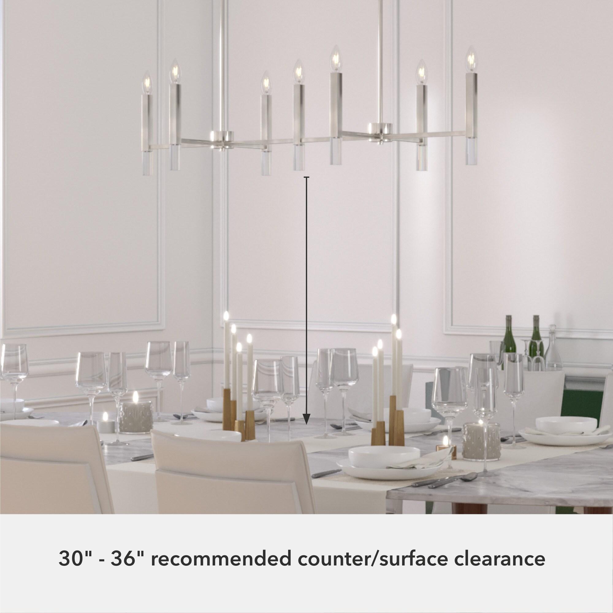 Hunter Fan Sunjai 7 Light Linear Ceiling Light Fixture
