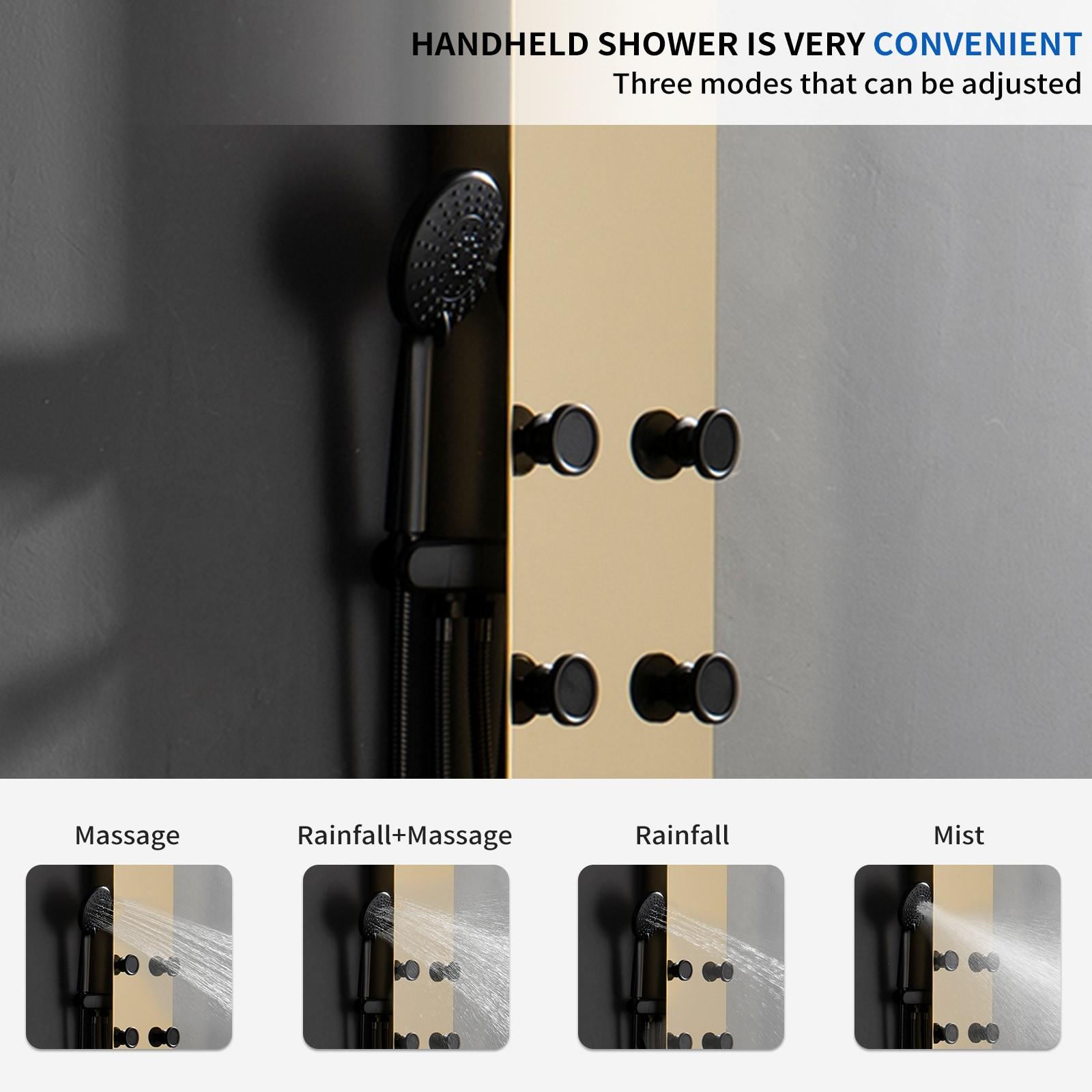 60.55'' Shower Panel with Adjustable Shower Head
