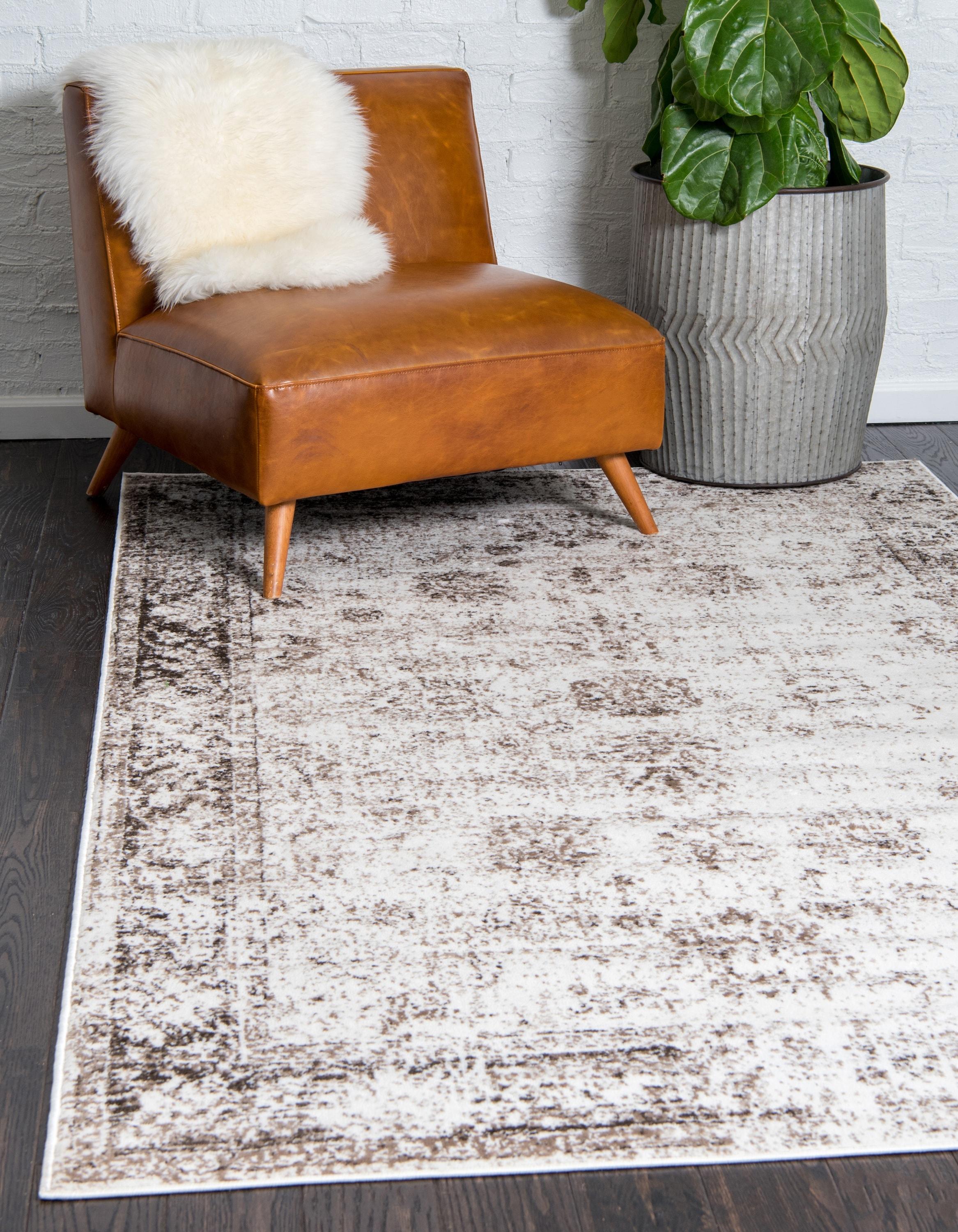Unique Loom 5' 1 x 8' 0 Rectangle Sofia Beige Area Rug