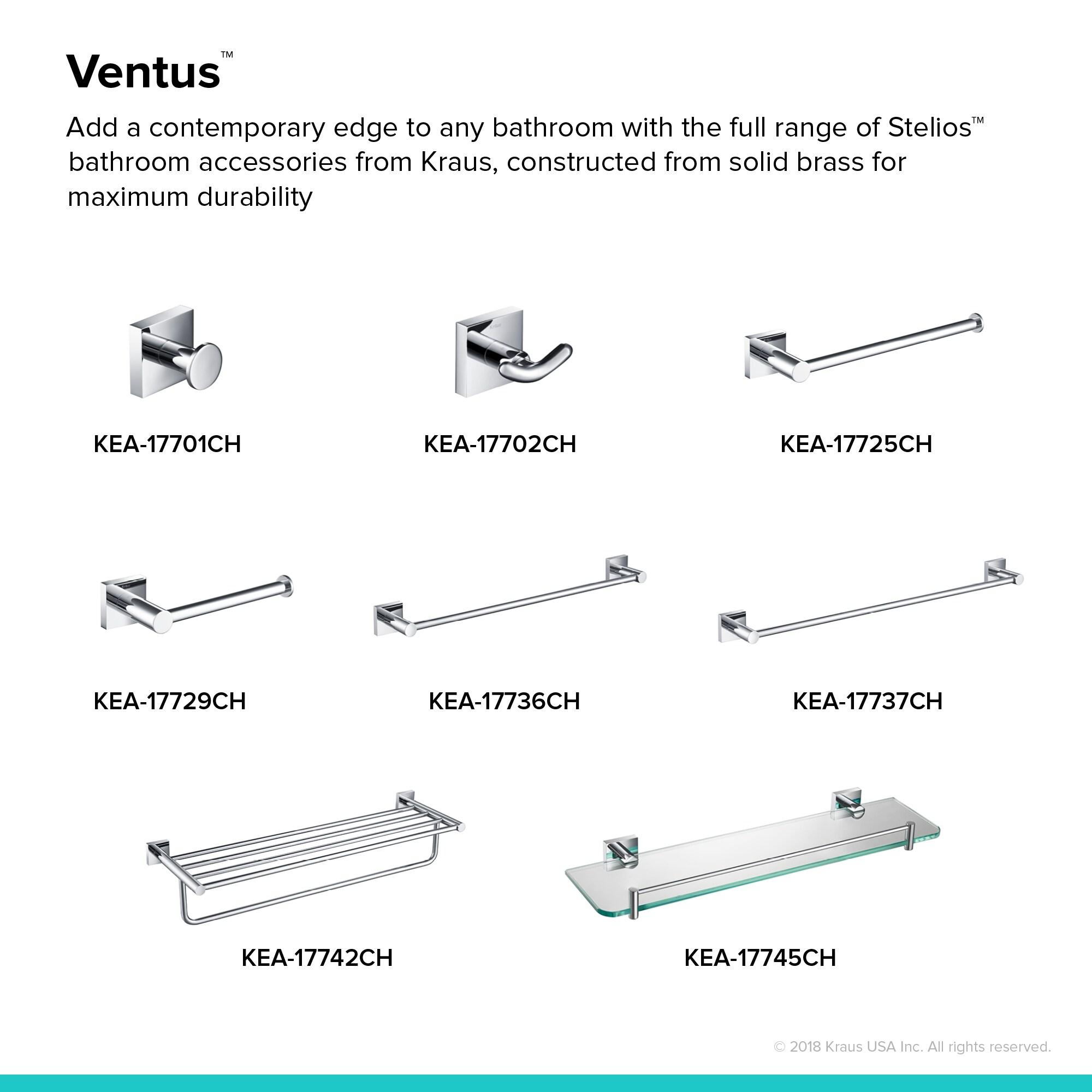 Ventus 10.5" Wall Mounted Towel Bar