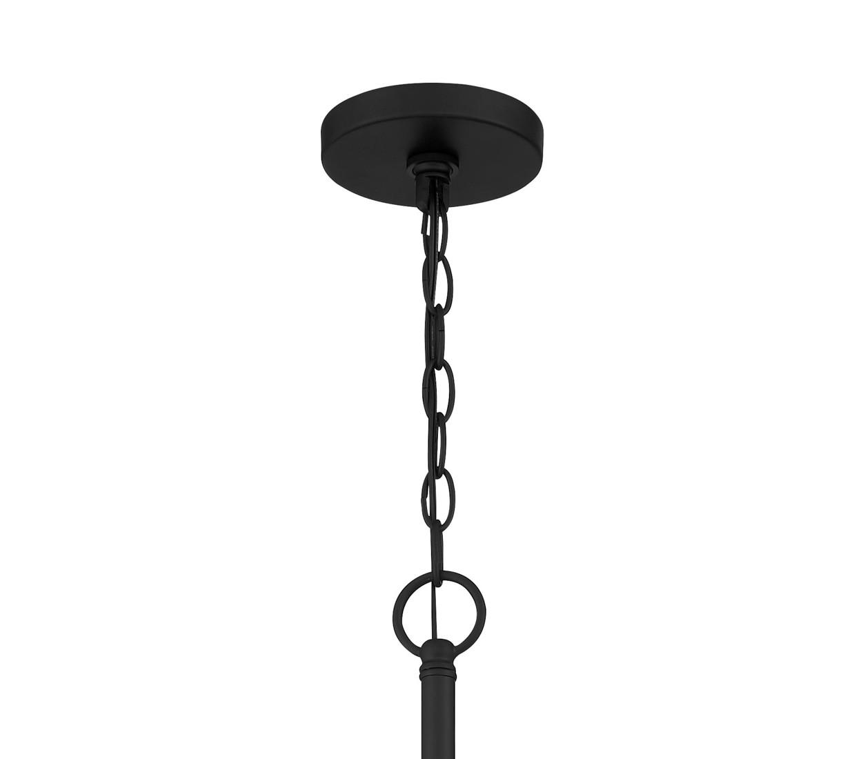 9 Light Chandelier-Coal Finish    -Traditional Installation Minka Lavery 2179-66A