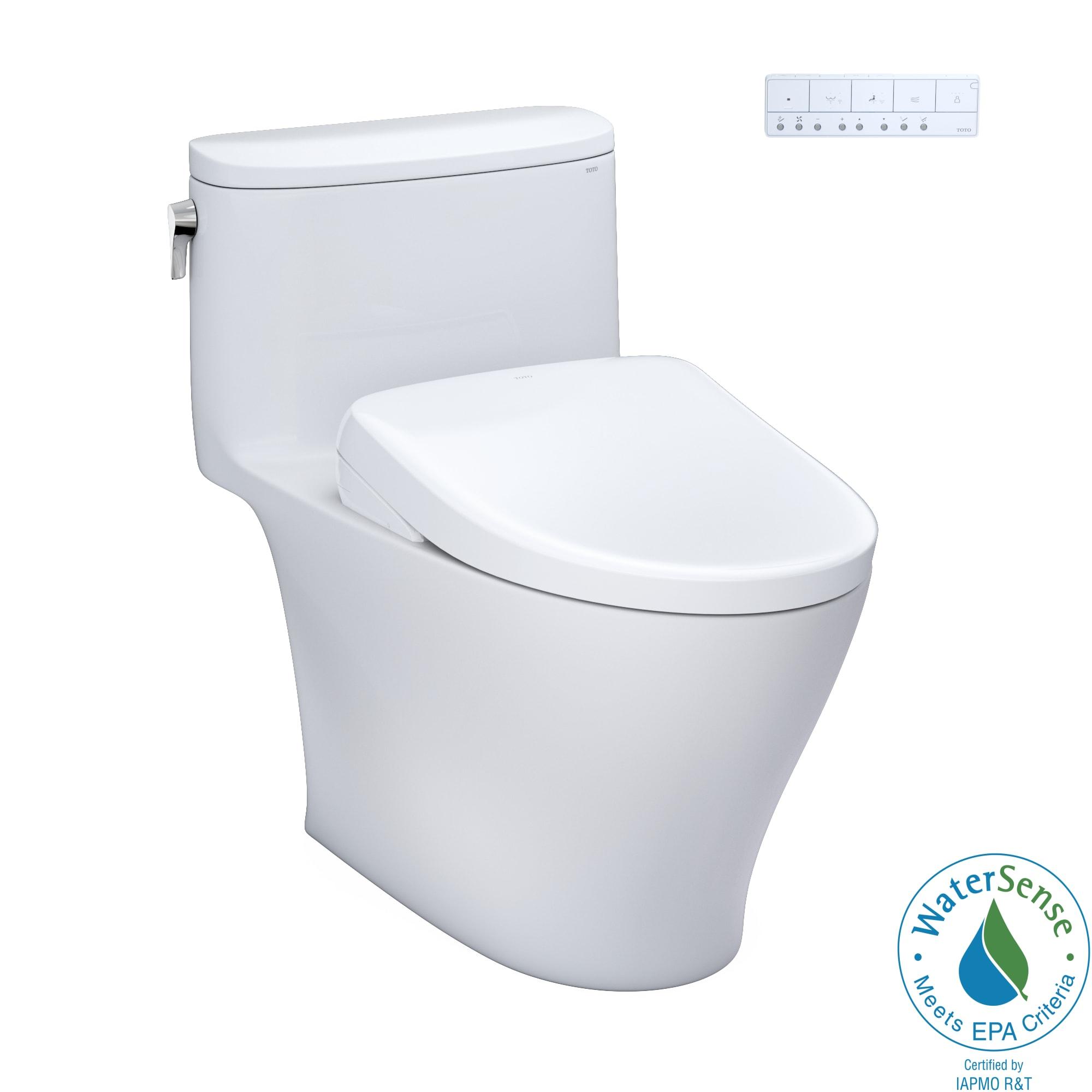 Nexus® 27" 1 GPF Elongated Floor Mounted One-Piece Toilet (Seat Included)