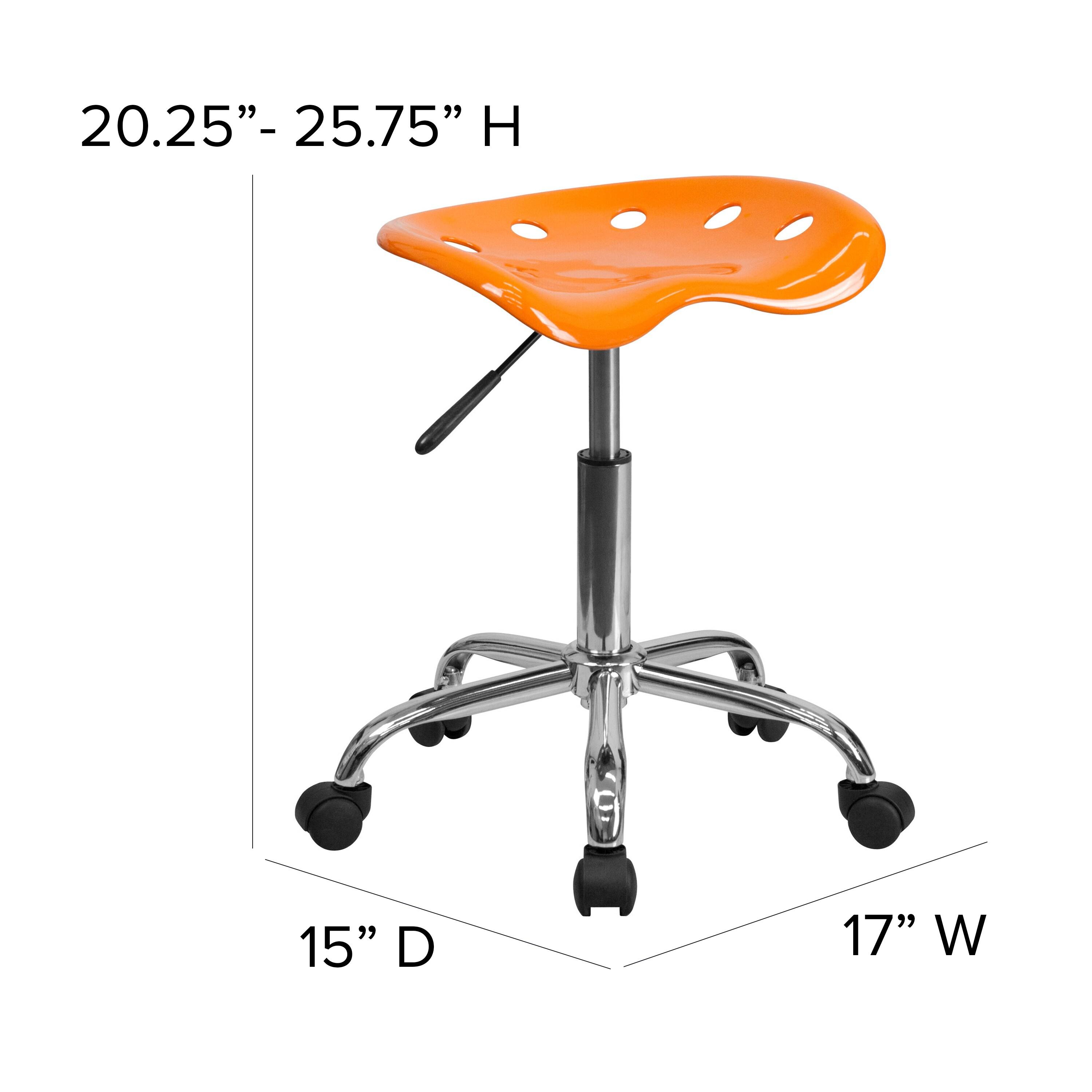 Low-Back Tractor Seat Computer Task Chair