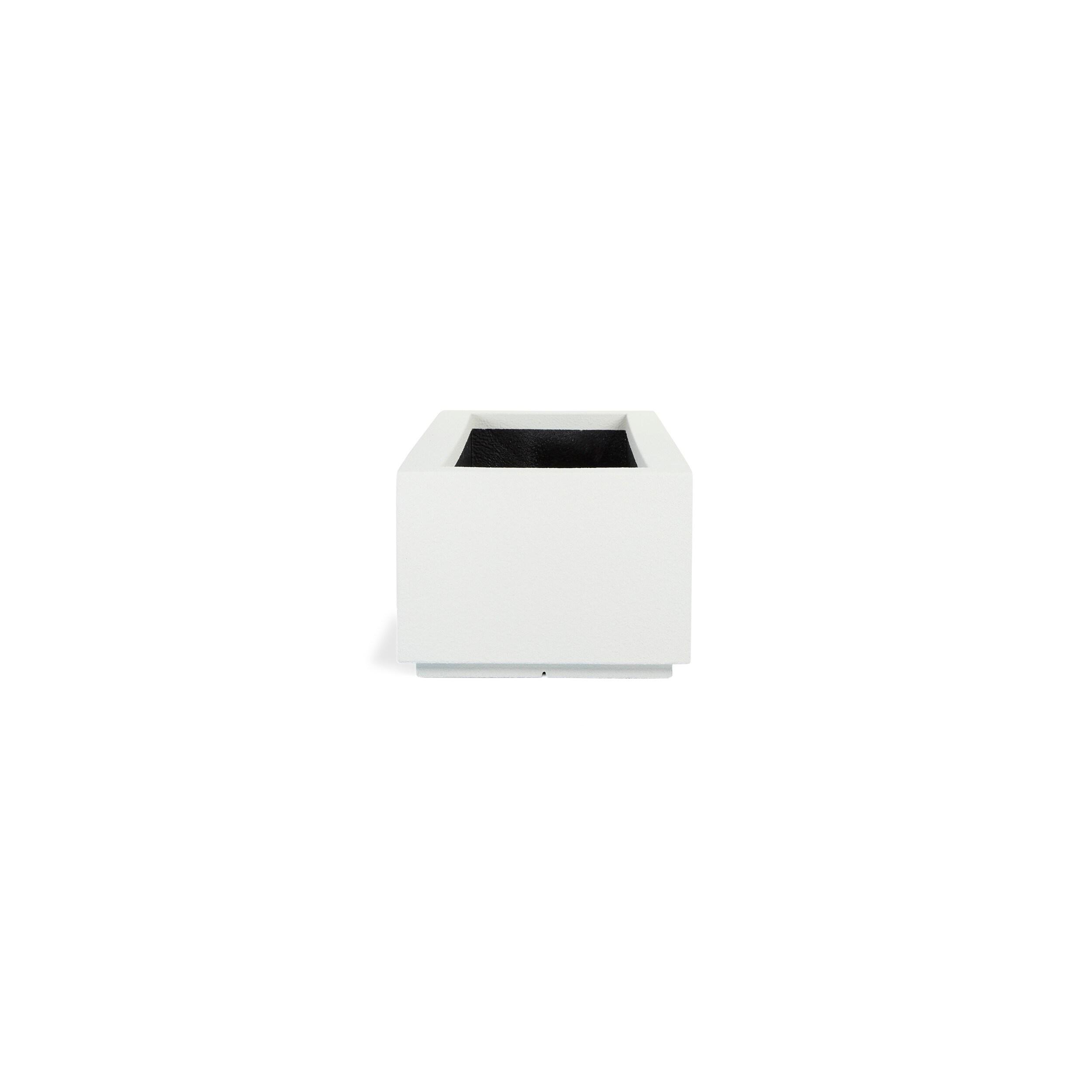 Riviera Short 46 in. x 12 in. White Trough