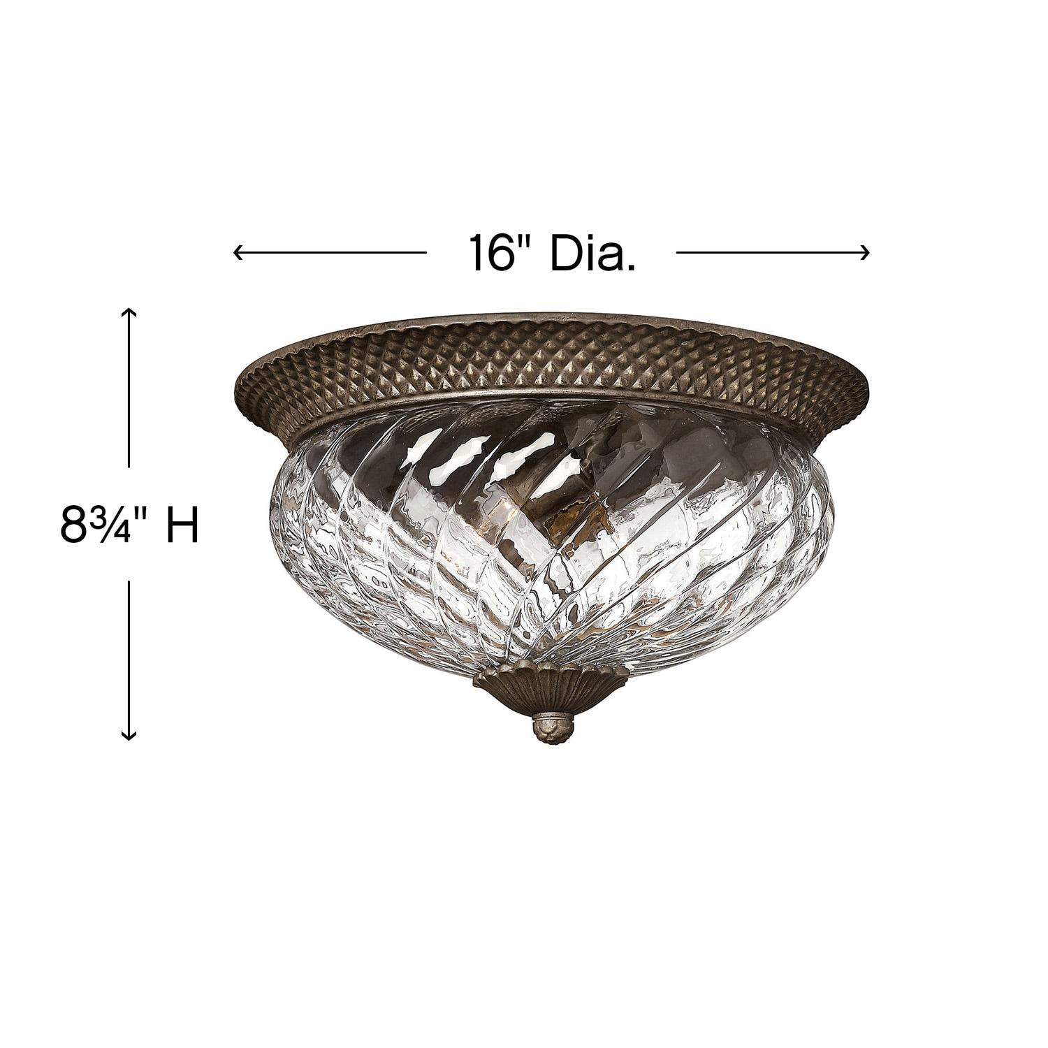 Plantation Flushmount Light