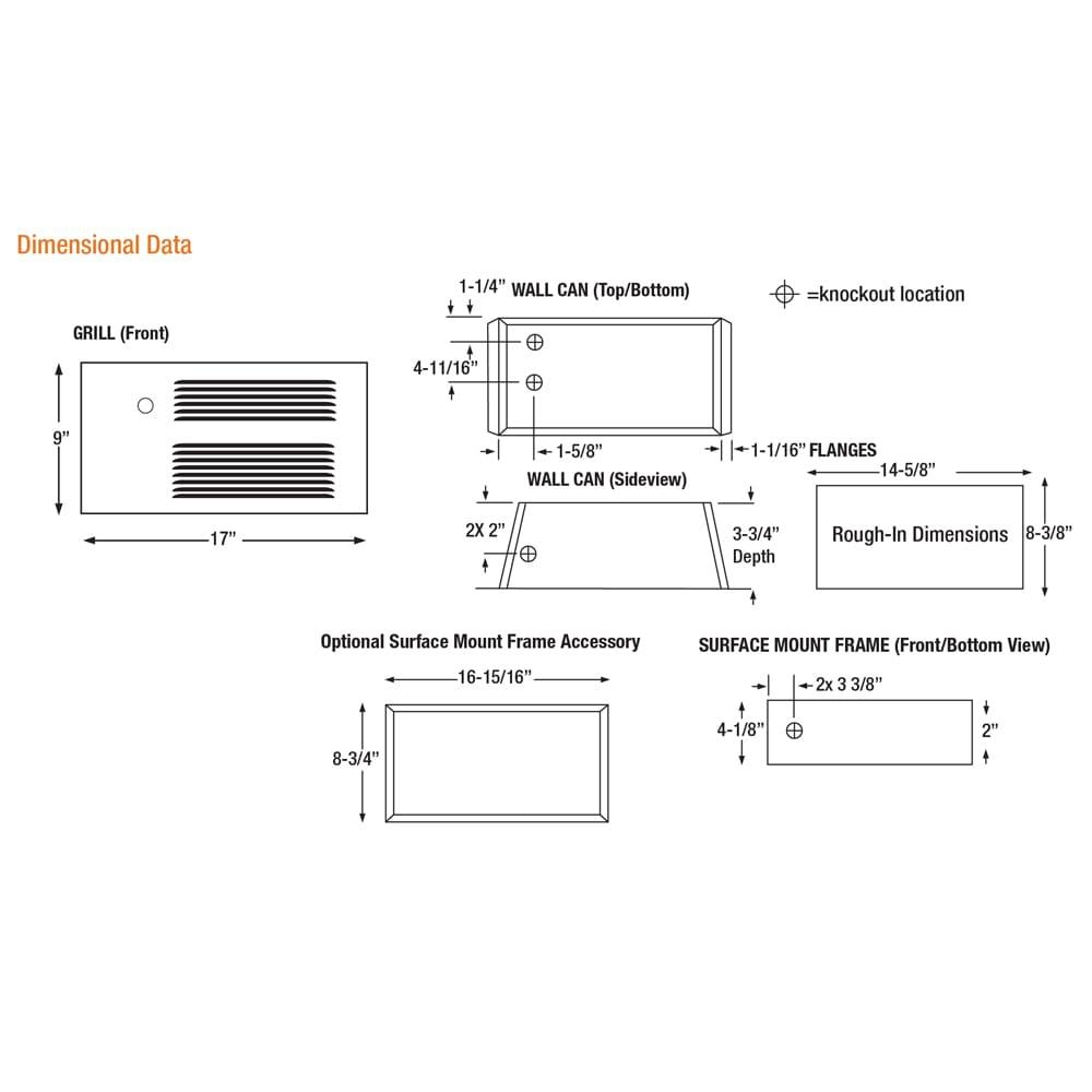 Px 120V 1500W Smart Wall Heater, Oiled Bronze