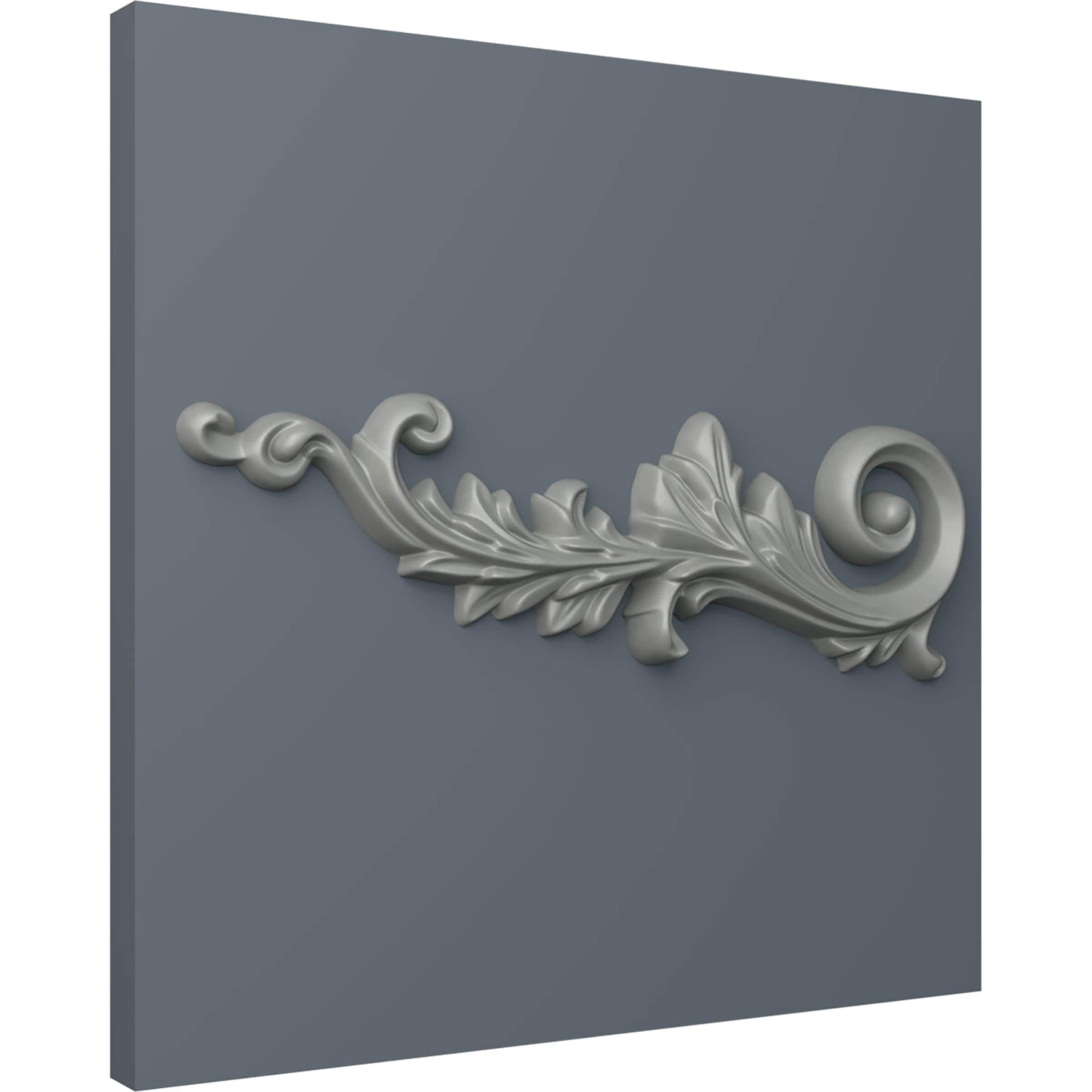 Ekena Millwork 15 3/4"W x 5 1/8"H x 1 1/8"P Robin Scroll Onlay, Left