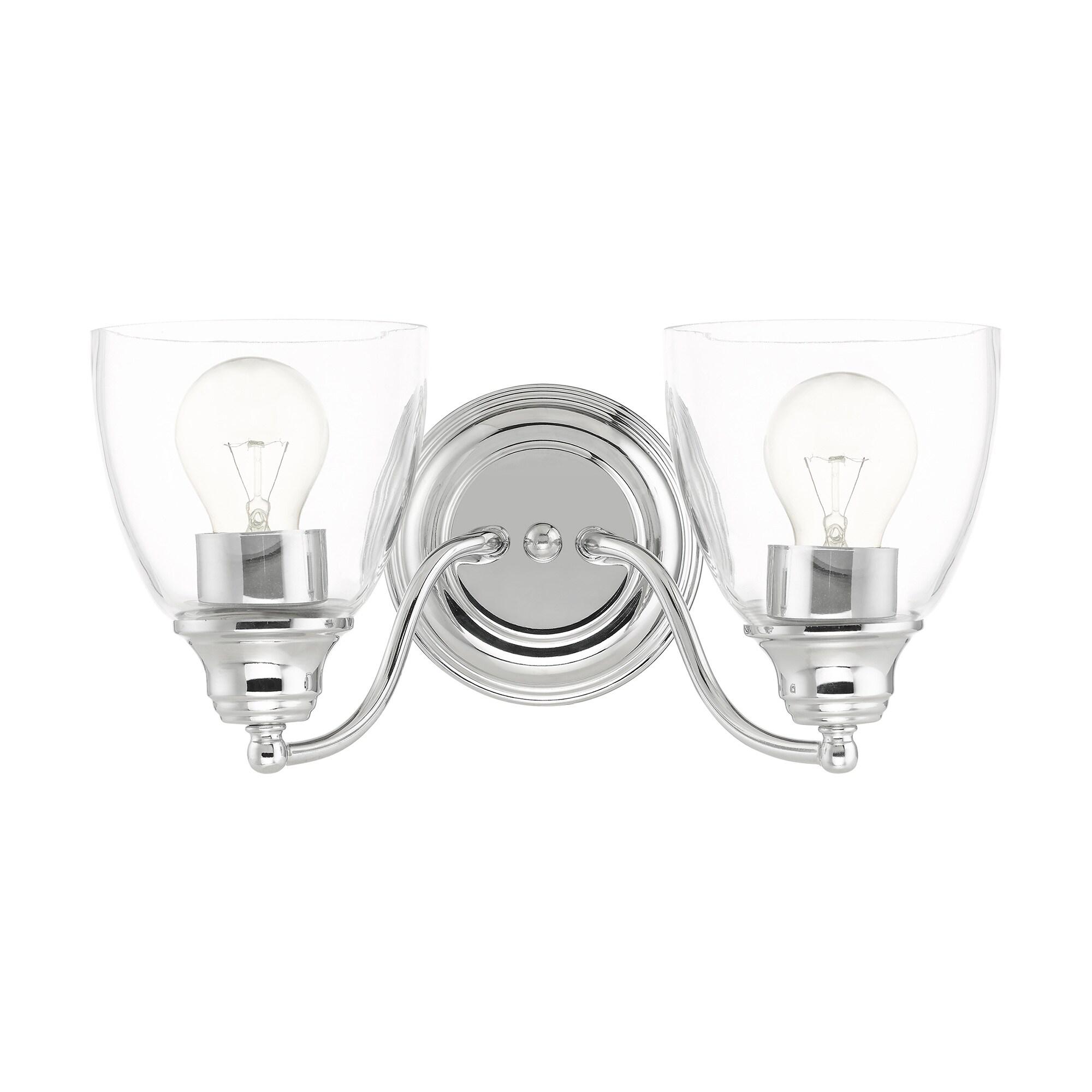 Livex Lighting Montgomery 2 - Light Vanity in Polished Chrome