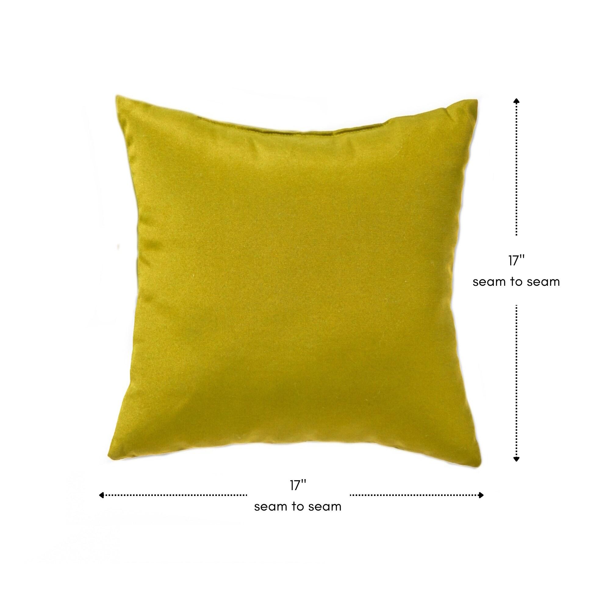 Indoor/Outdoor Reversible Throw Pillow