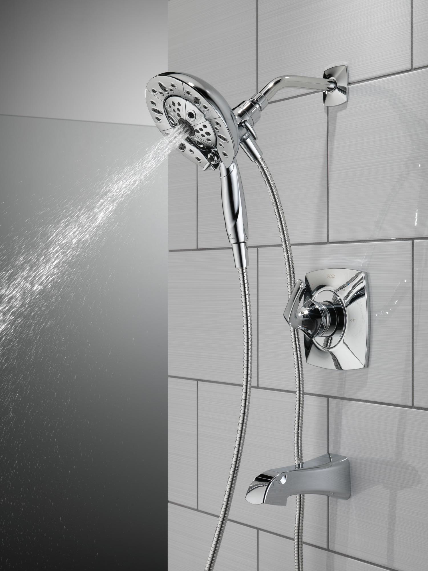 Vesna Single-Function Tub Shower Faucet Set, Shower Trim Kit with In2ition Shower Head and Valve