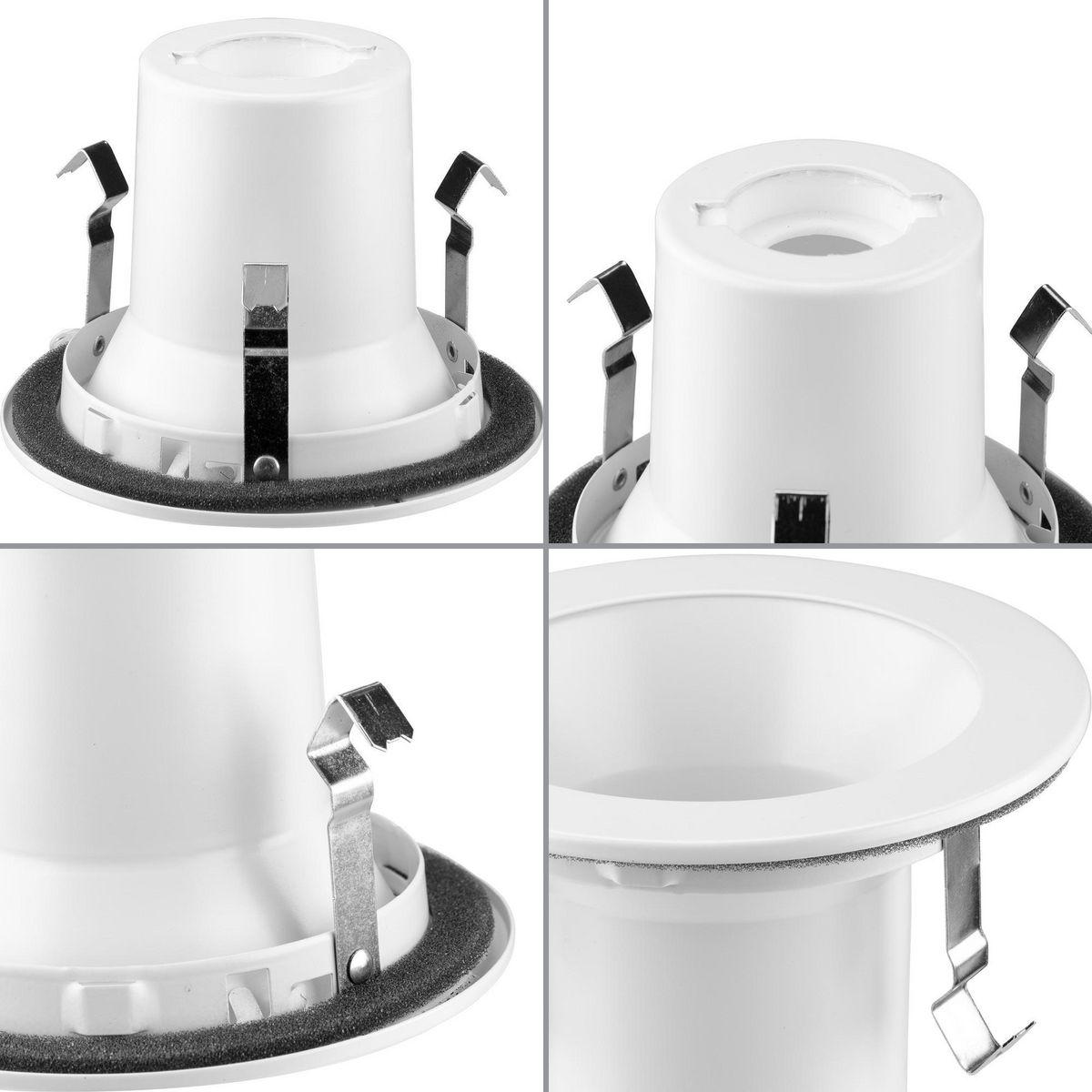 4" LED Recessed Open Shower Trim For 4" Housing