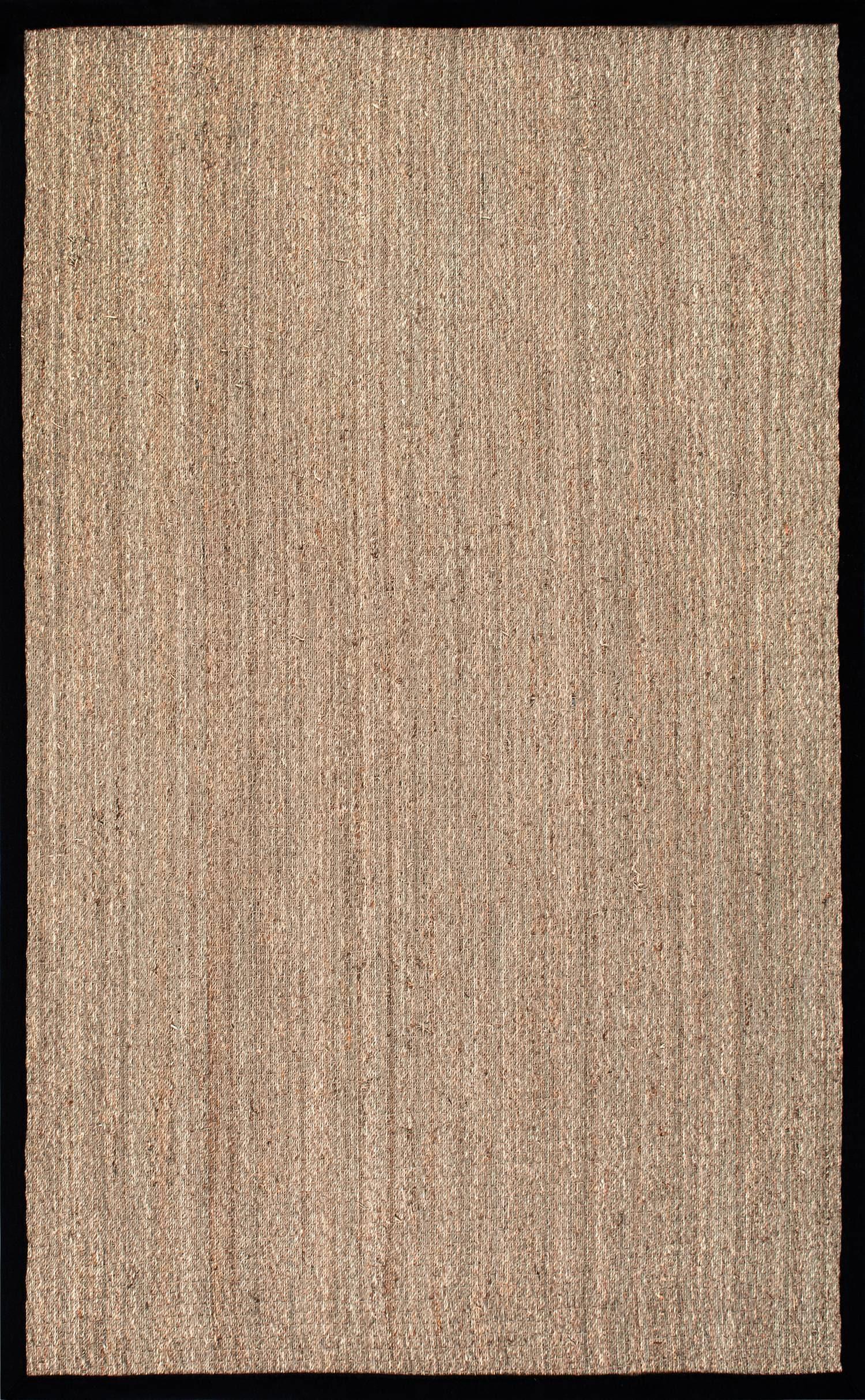 nuLOOM Elijah Farmhouse Seagrass Area Rug, 9' x 12', Black