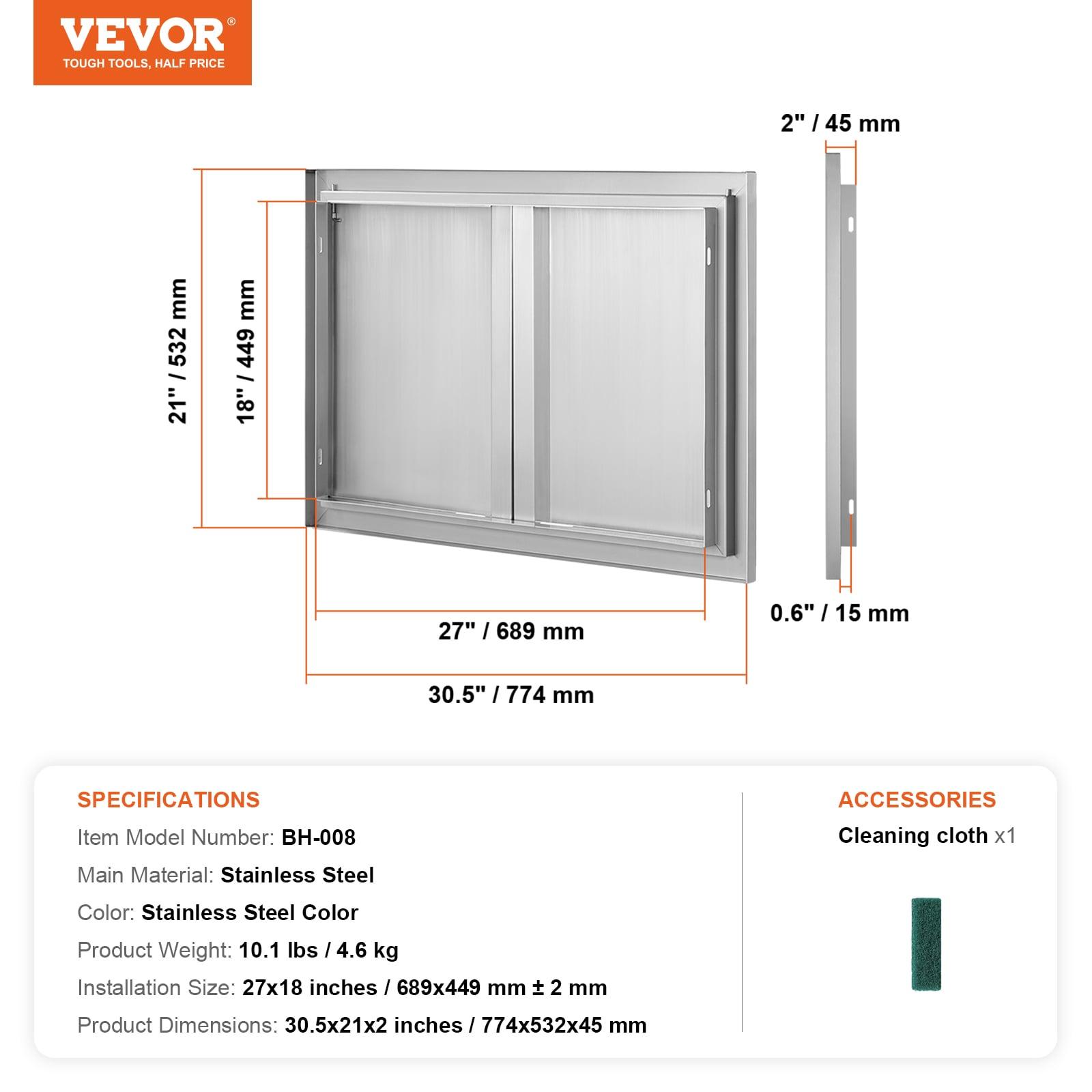 VEVOR 30'' 2 Outdoor Kitchen