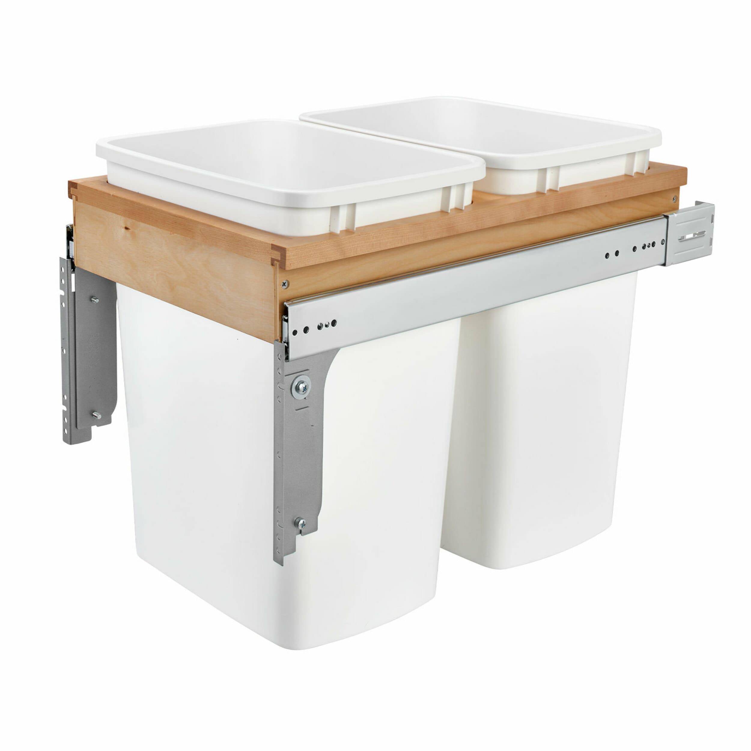 Rev-A-Shelf Rev-A-Shelf Single Pullout Top Mount Trash Can