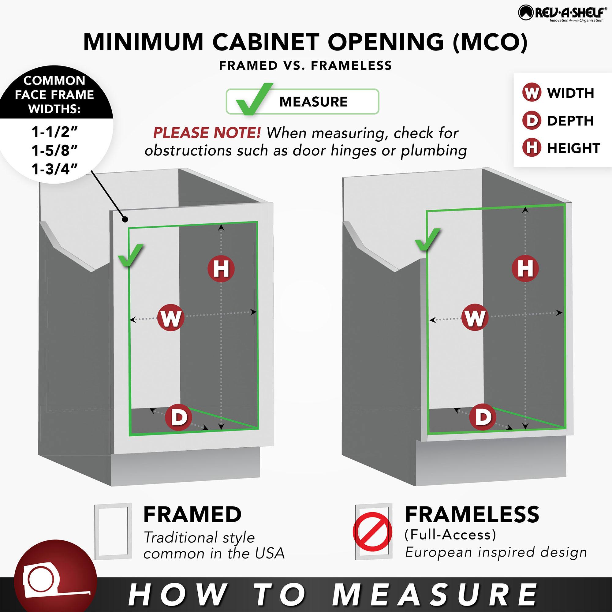 Rev-A-Shelf Rev-A-Shelf Adjustable Pull Down Closet Rod