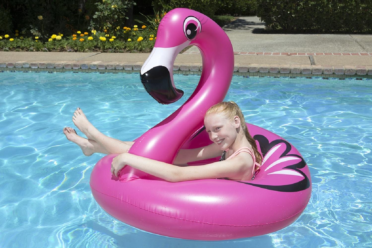 Poolmaster 48'' Flamingo Swimming Pool Tube Float