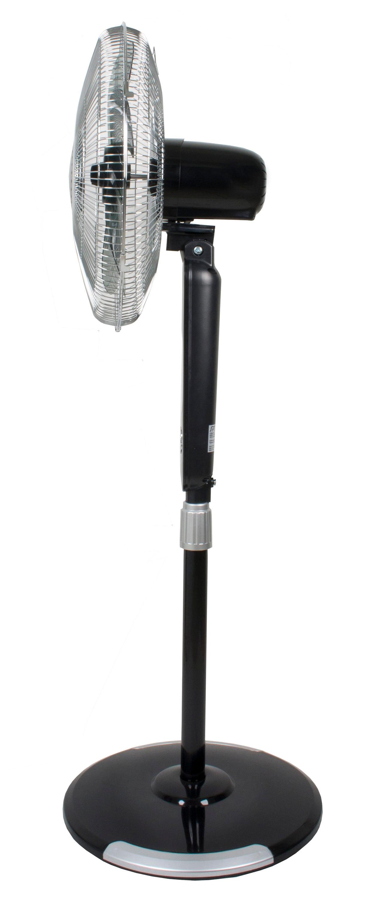 16" Stand Fan with Touch-Stop Sensor