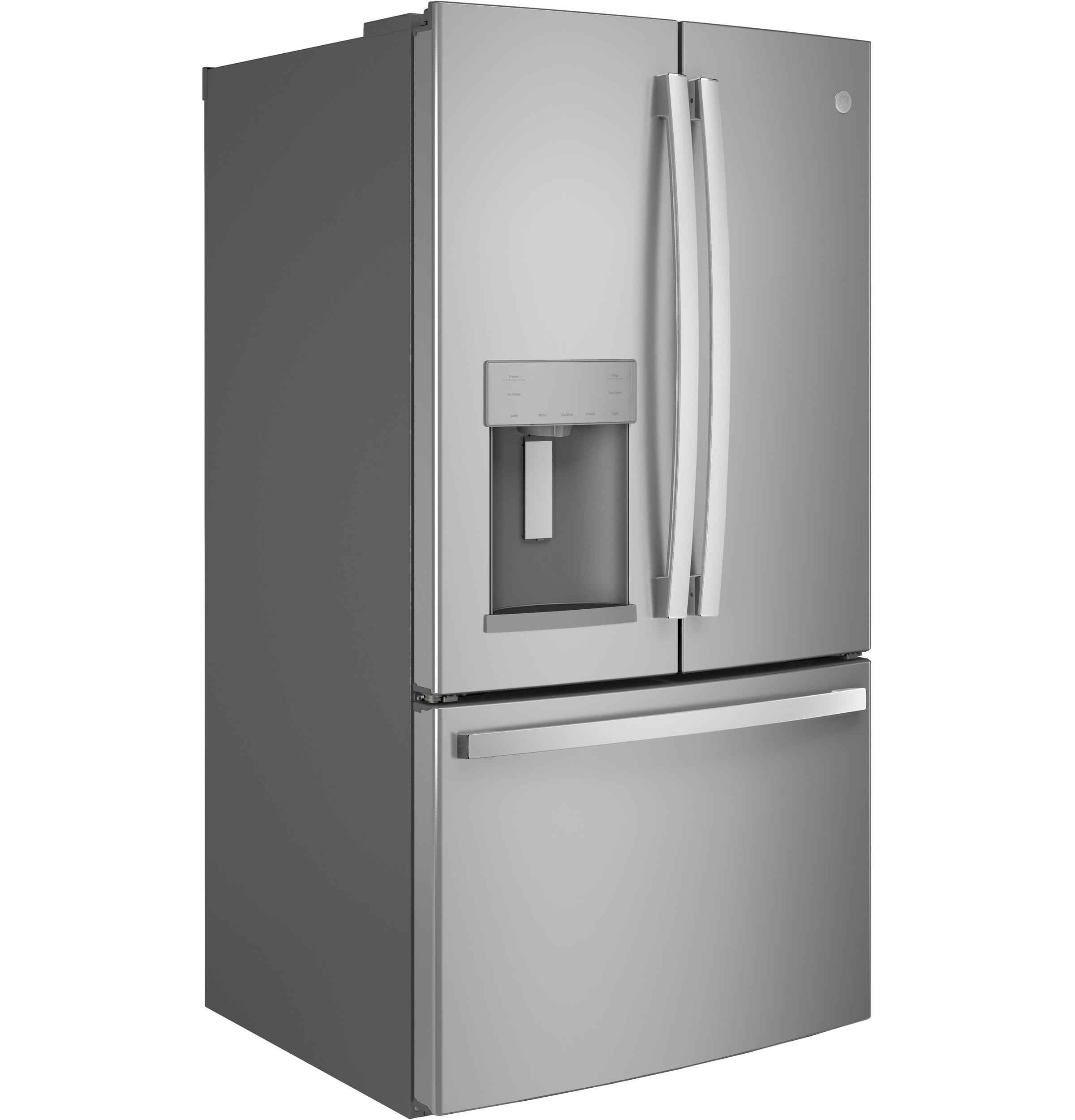 GE 36" French Door 27.7 cu. ft. Smart Energy Star Refrigerator with Fingerprint Resistant Finish