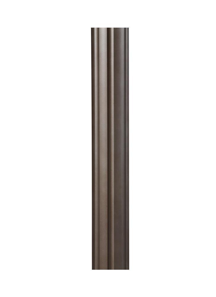 Livex Lighting - Outdoor Cast Aluminum Fluted Post - 3 Inches wide by 84 Inches