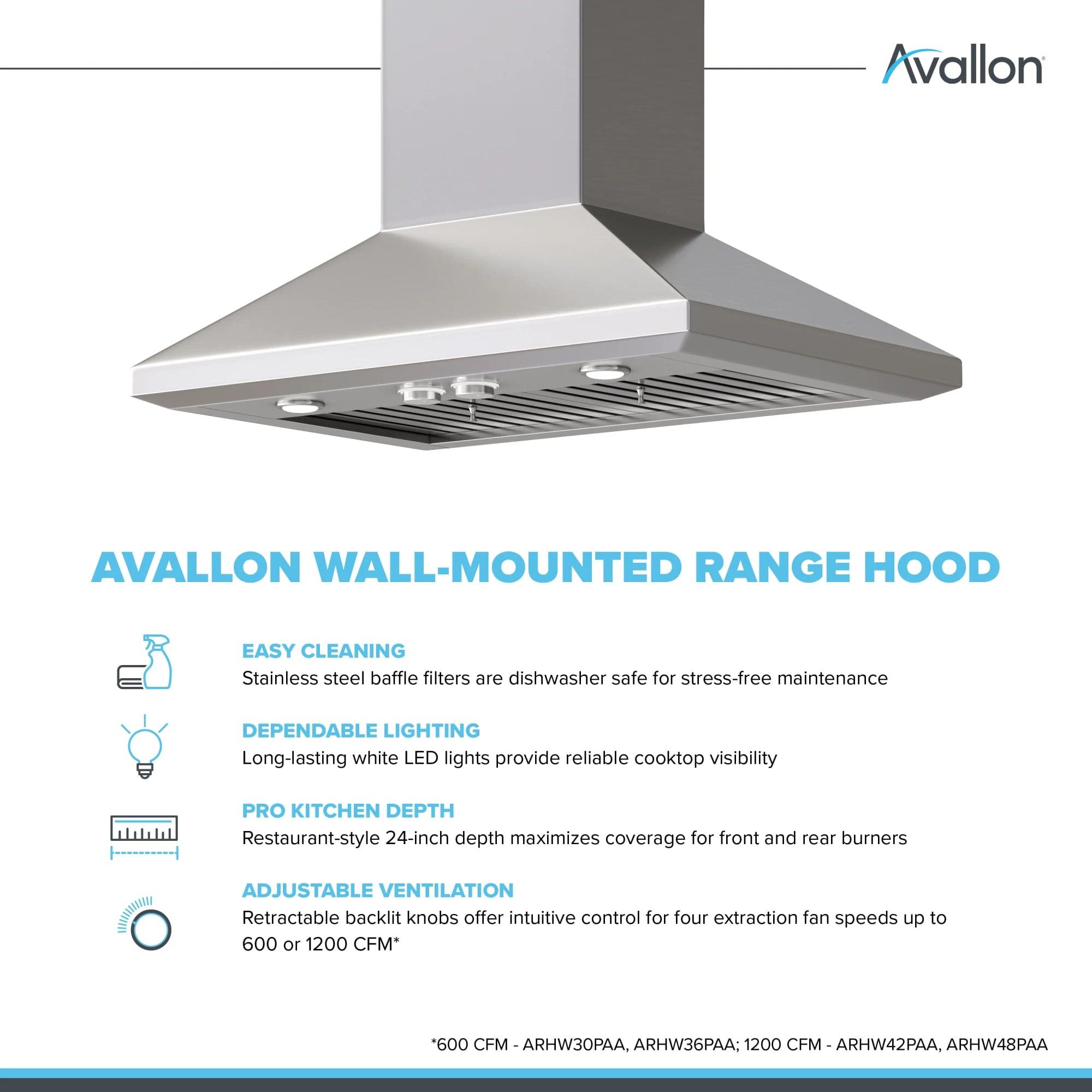 Avallon Arhw30paa 205 - Stainless Steel