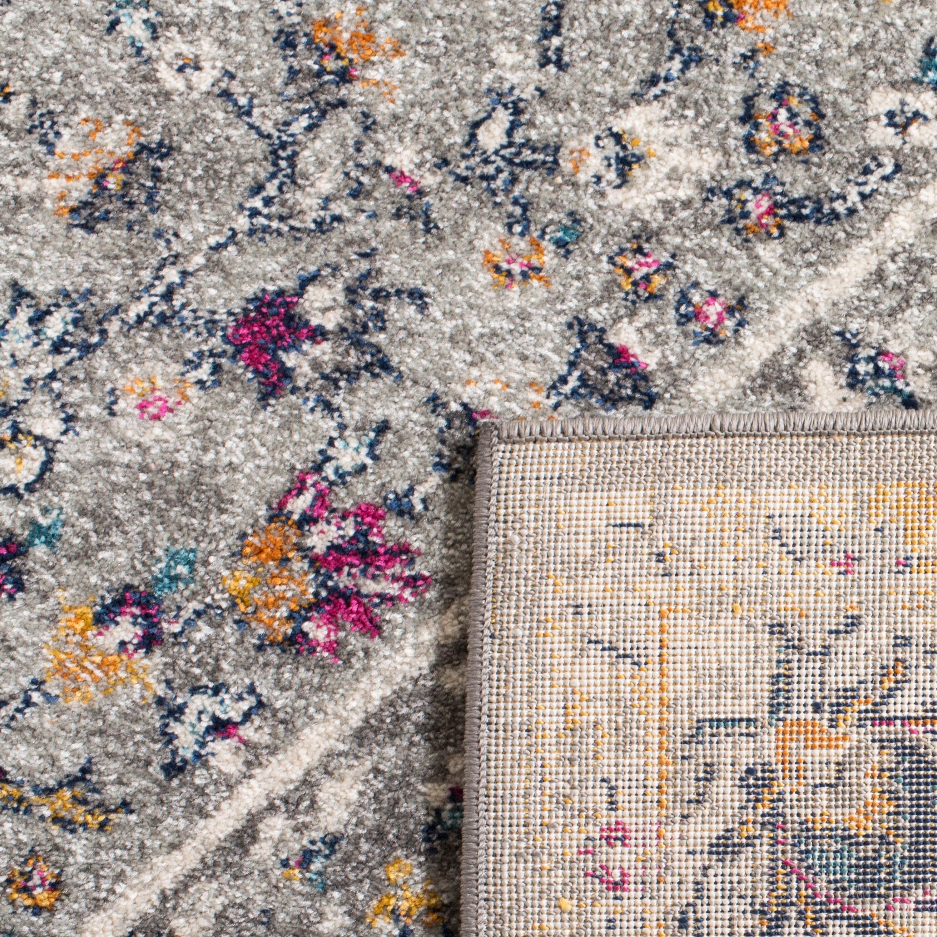 SAFAVIEH Evoke Gracelyn Floral Area Rug, Grey, 4' x 6'