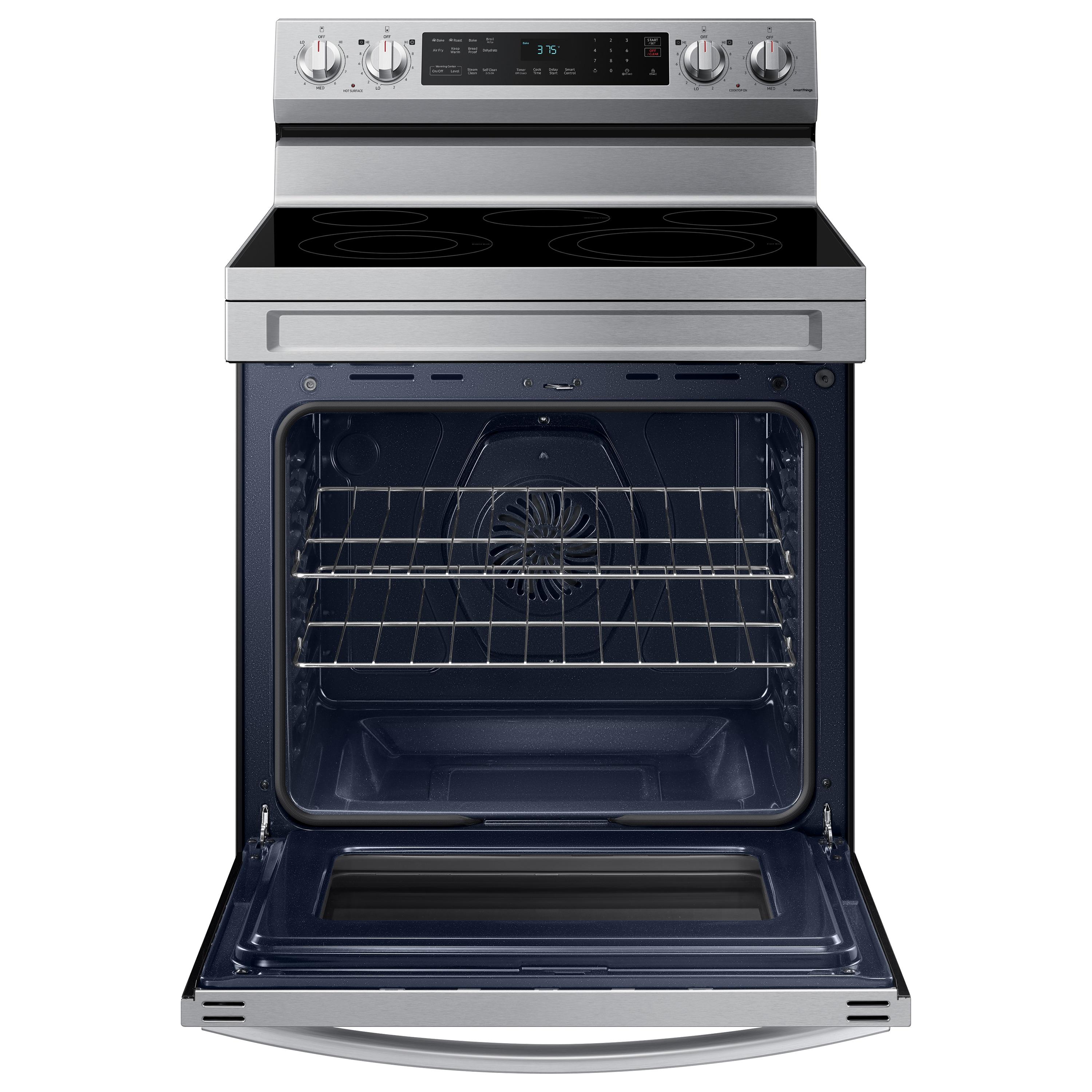 6.3 cu. ft. Smart Freestanding Electric Range with No-Preheat Air Fry & Convection