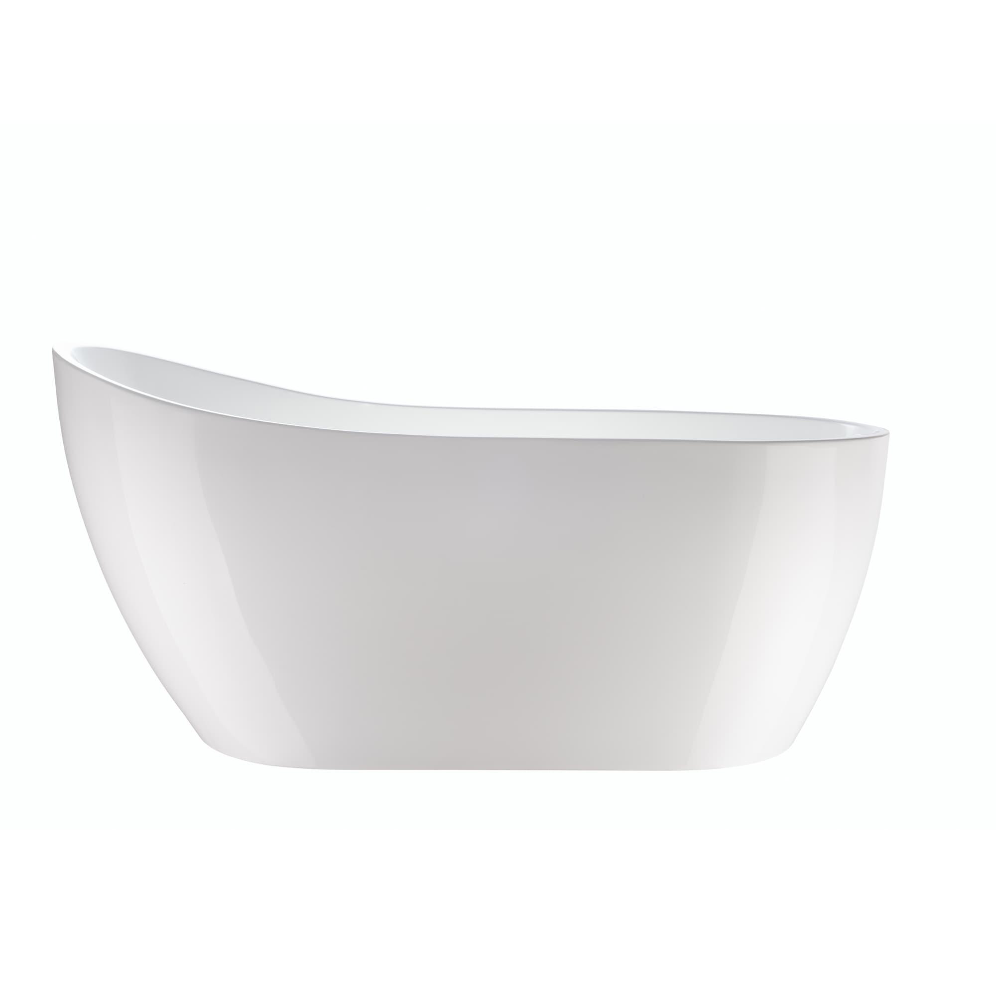 Amara Acrylic Freestanding Soaking Bathtub