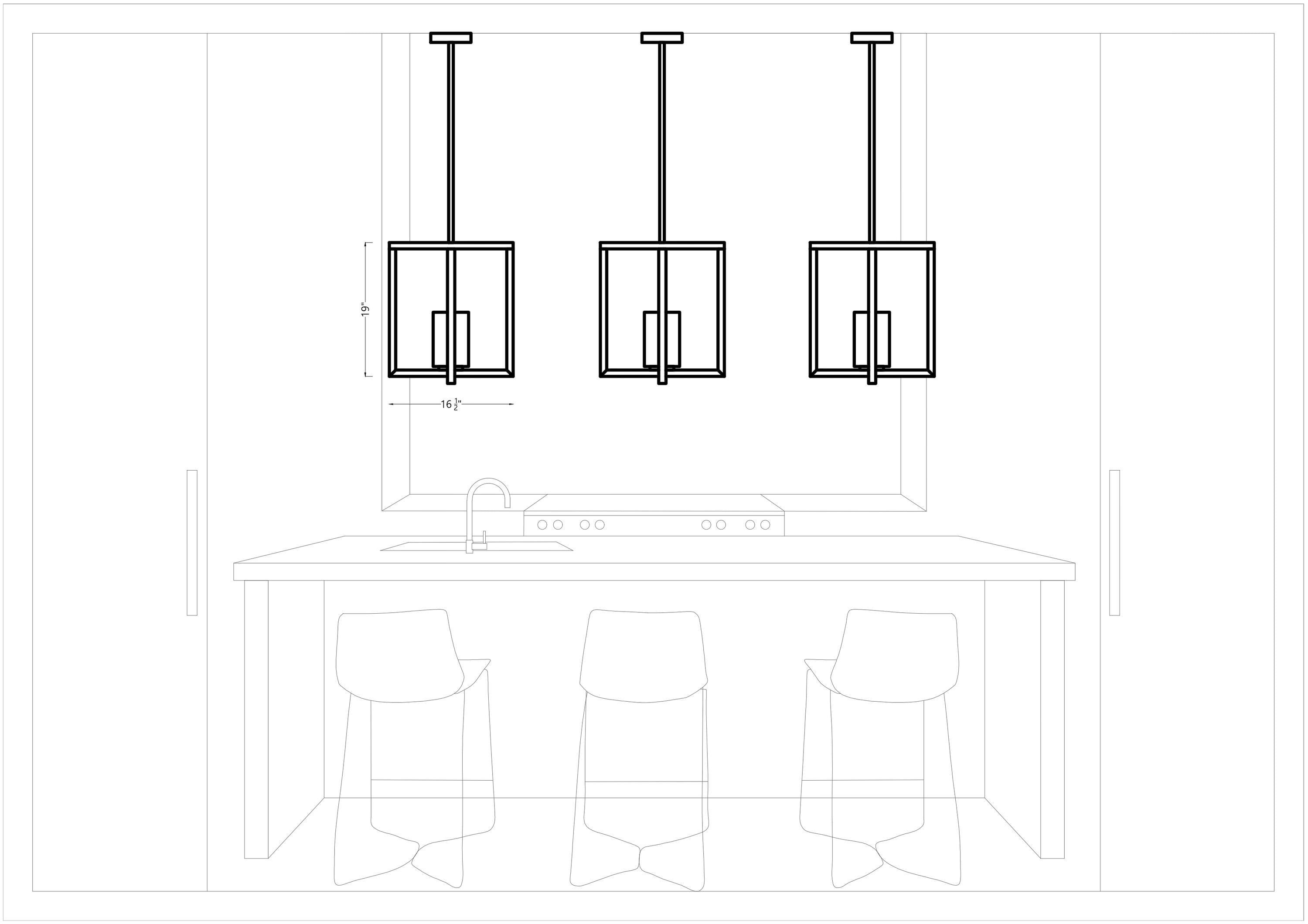 Mitte 1 - Light Midnight Black Single Pendant