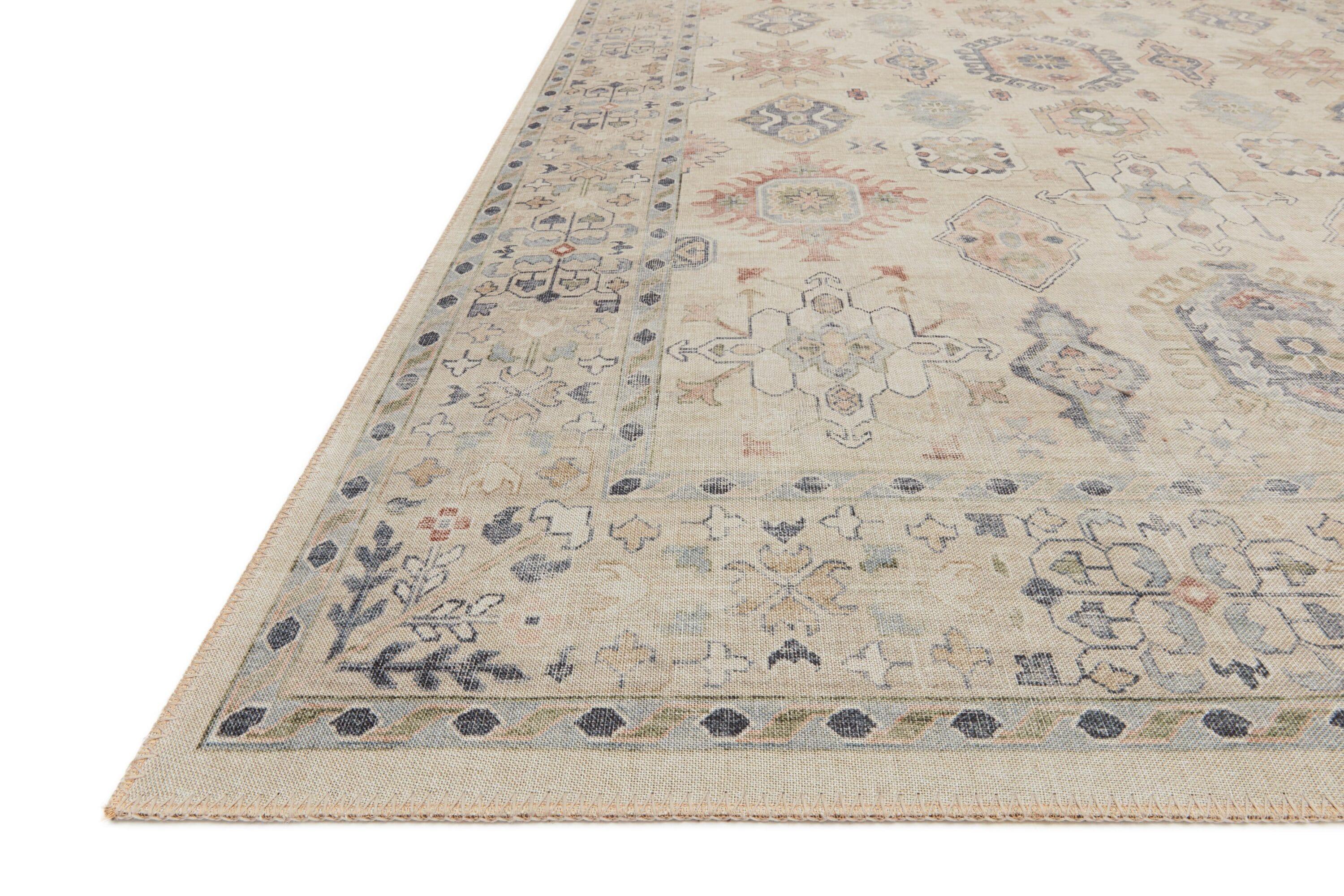 Loloi II Hathaway Printed Oriental Beige / Multi Area Rug