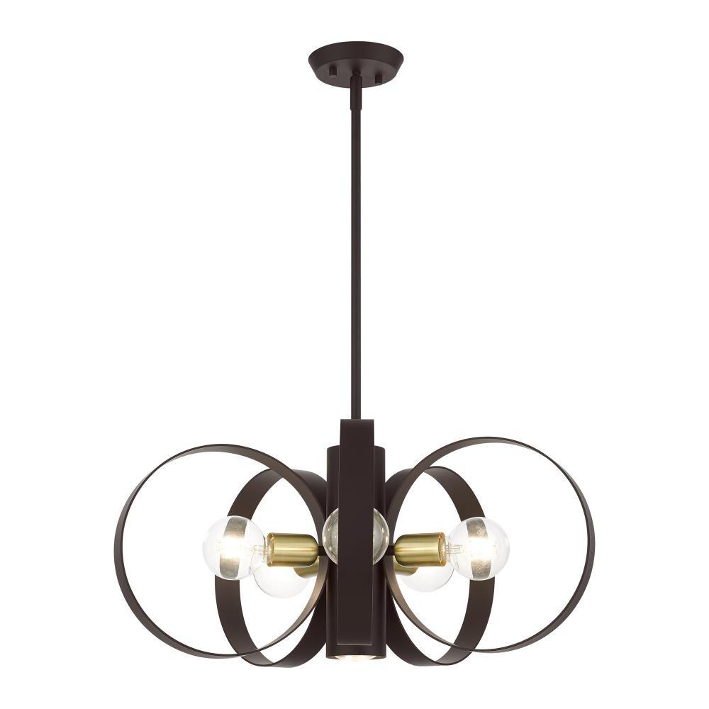 Babara 6 - Light Dimmable Geometric Chandelier