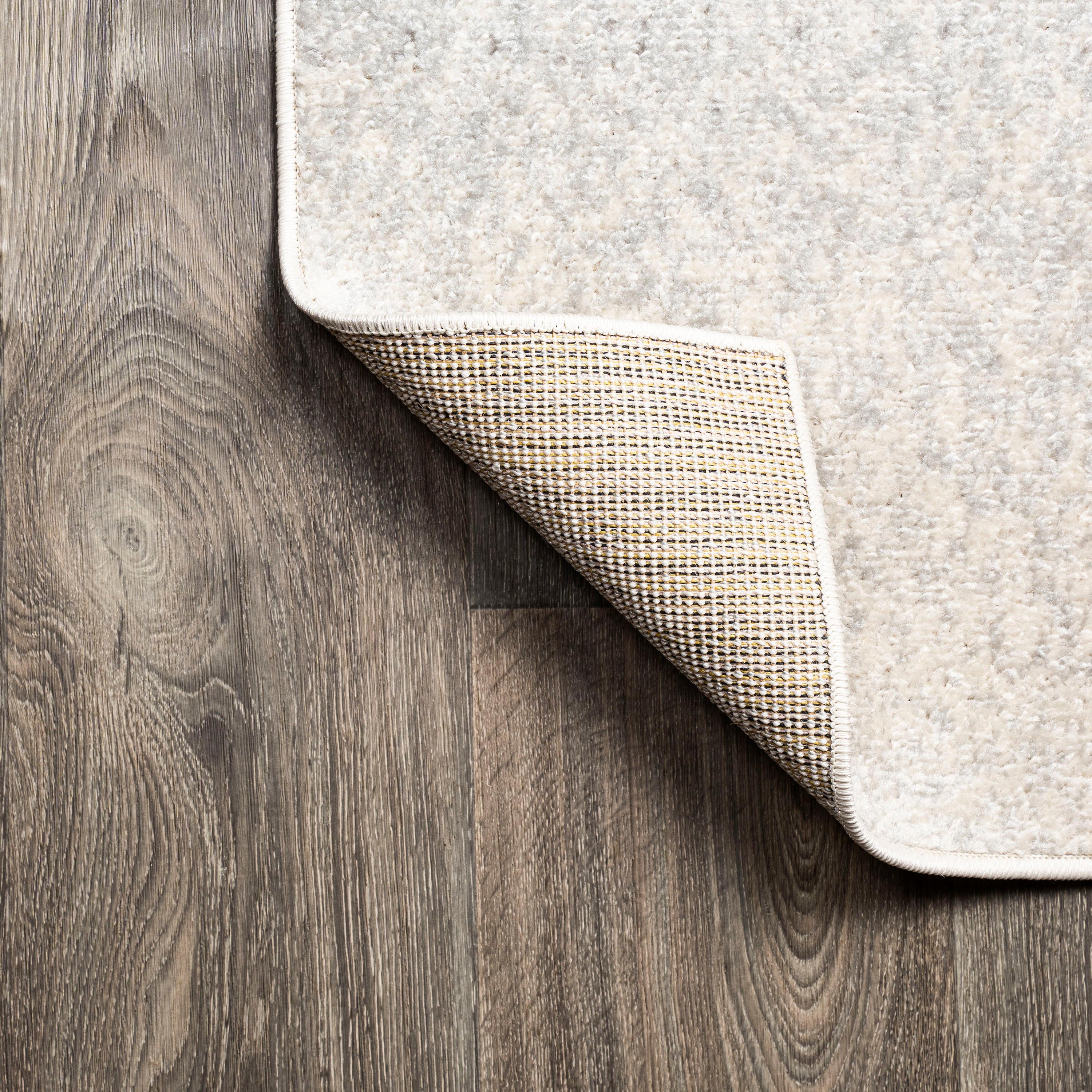 4'x6' Shore Modern Gradient Area Rug, Gray/Cream - JONATHAN Y