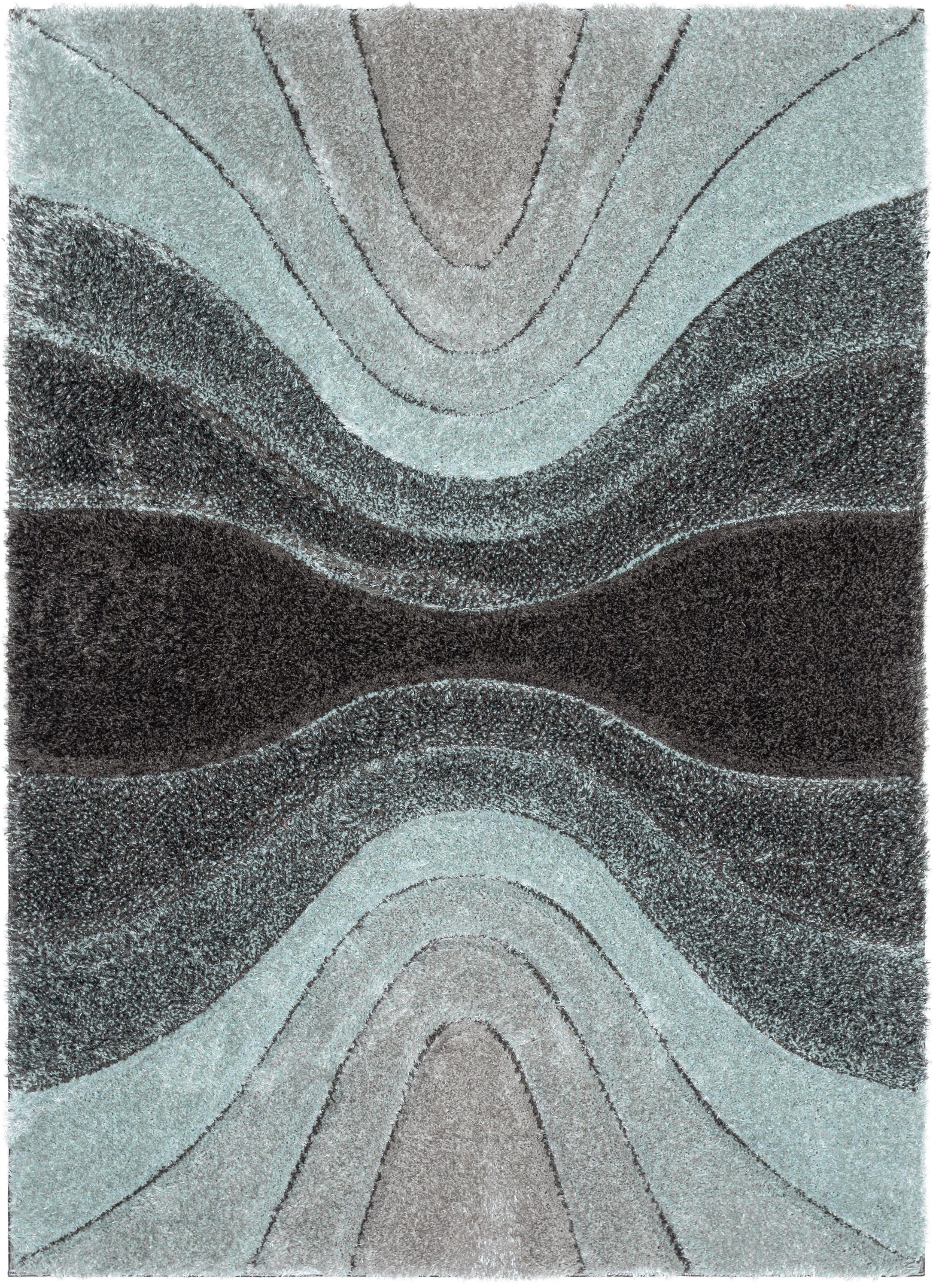 Well Woven San Francisco Geometric Area Rug, 7.83' x 9.83', Dynamic Visual Texture, Stain-Resistant, Thick, Plush, Dazzling