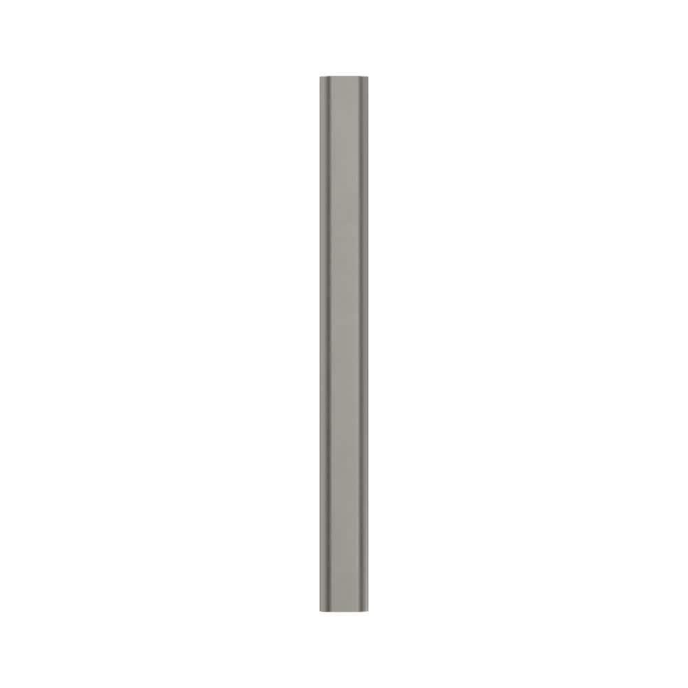 Amerock Status 5-1/16 inch (128mm) Center-to-Center Satin Nickel Cabinet Pull