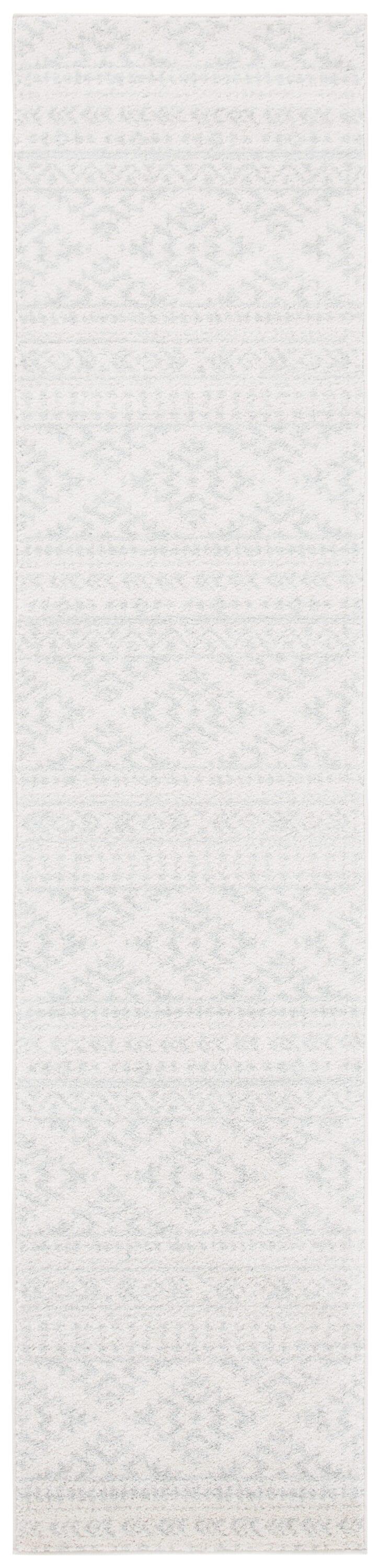 Tulum TUL272 Power Loomed Runner Rug - Ivory/Light Grey - 2'x11' - Safavieh.