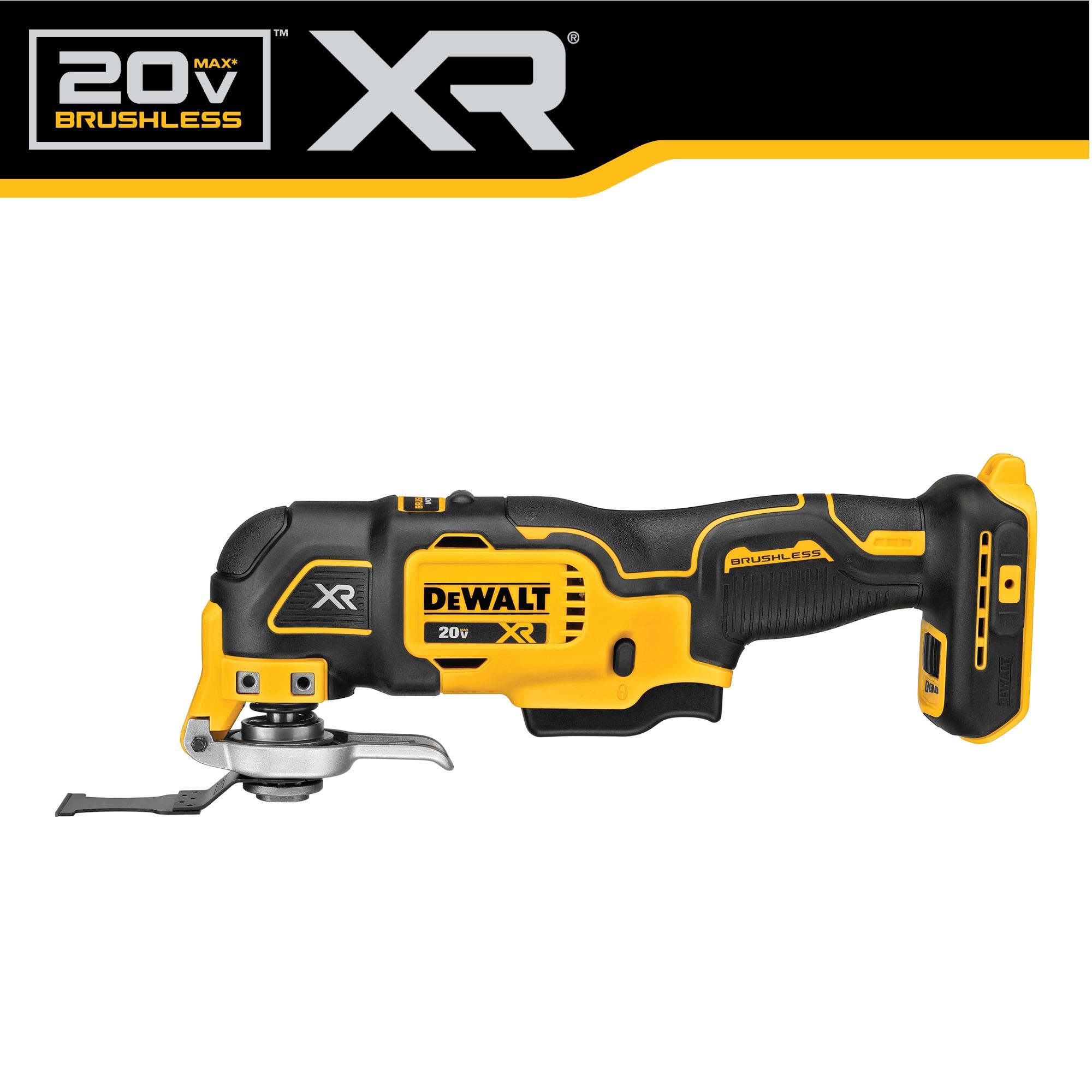 DEWALT 20-Volt MAX XR Cordless 3-speed Brushless Oscillating Multi Tool DCS356B