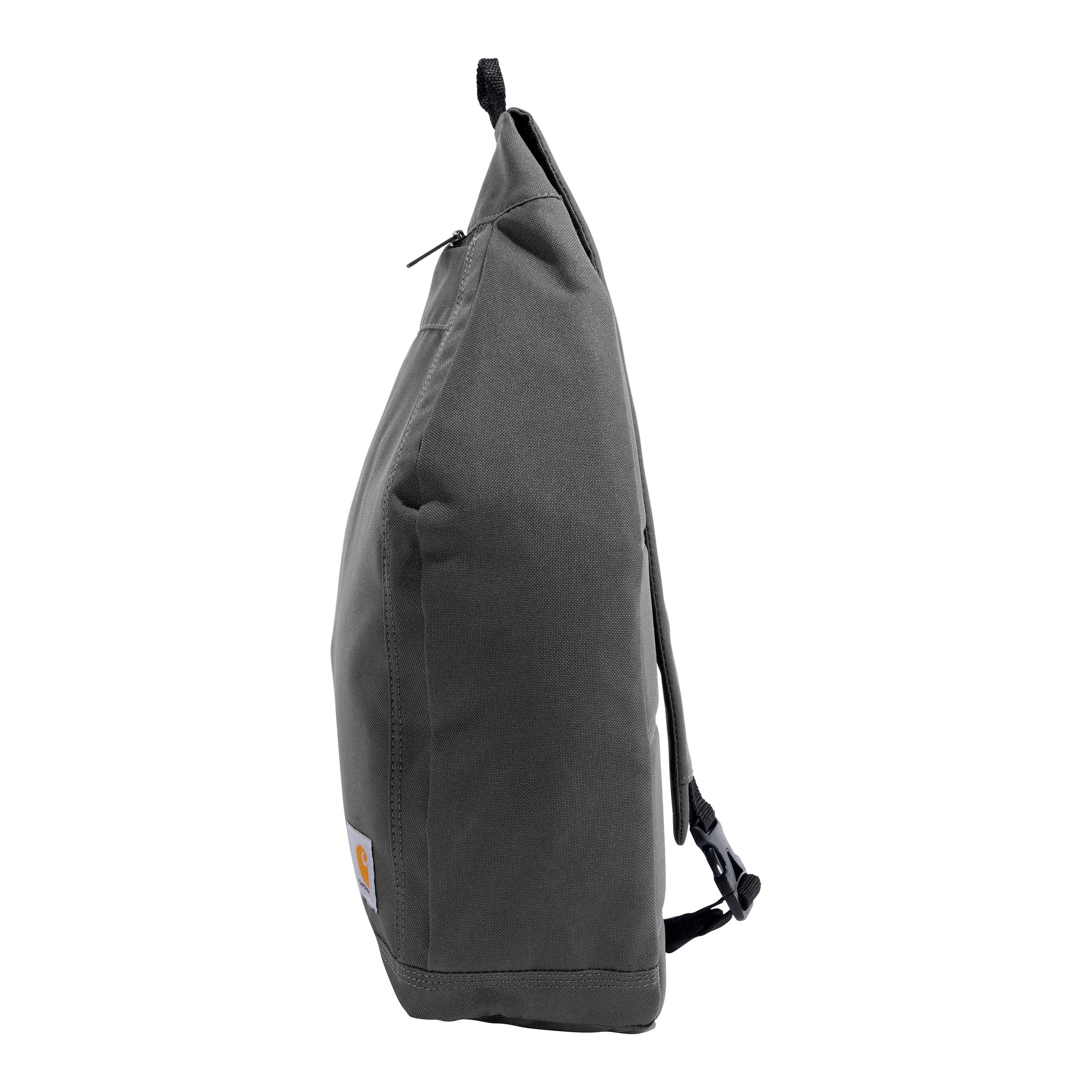 Gravel Gray Polyester Men's Shoulder Bag with Adjustable Strap