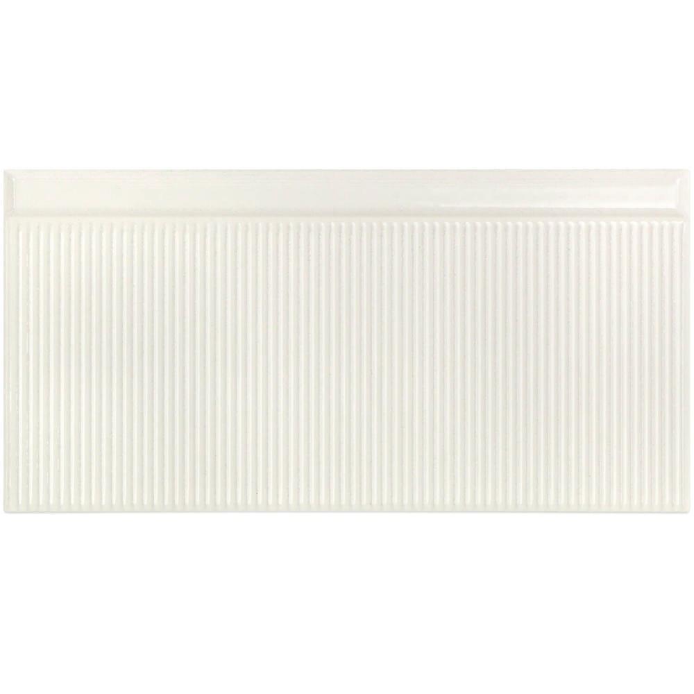 Index 4" x 8" Polished Ceramic Subway Wall Tile (10.76 Sq. Ft. / Case)