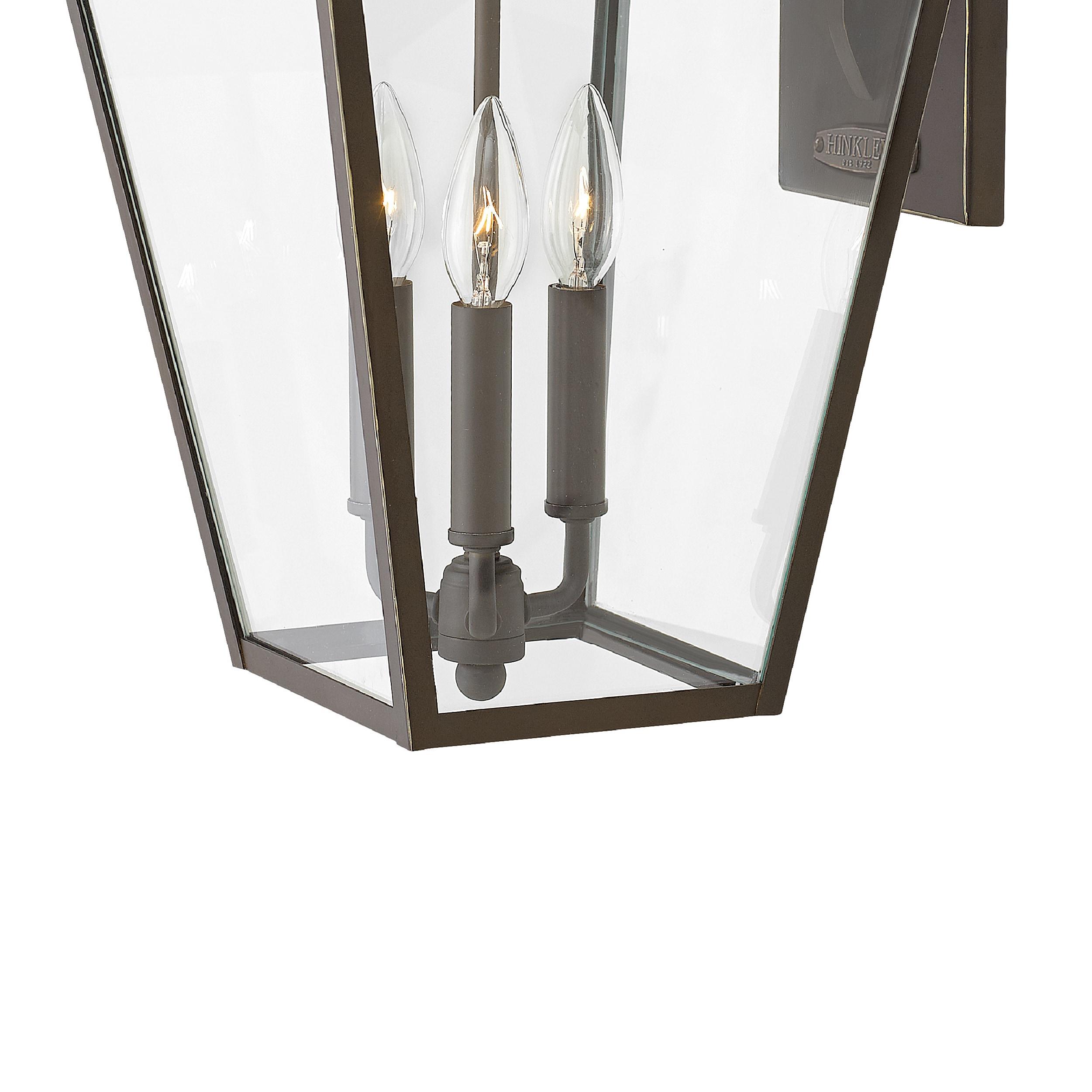 Hinkley Lighting - Three Light Wall Mount - Alford Place - 3 Light Large Outdoor