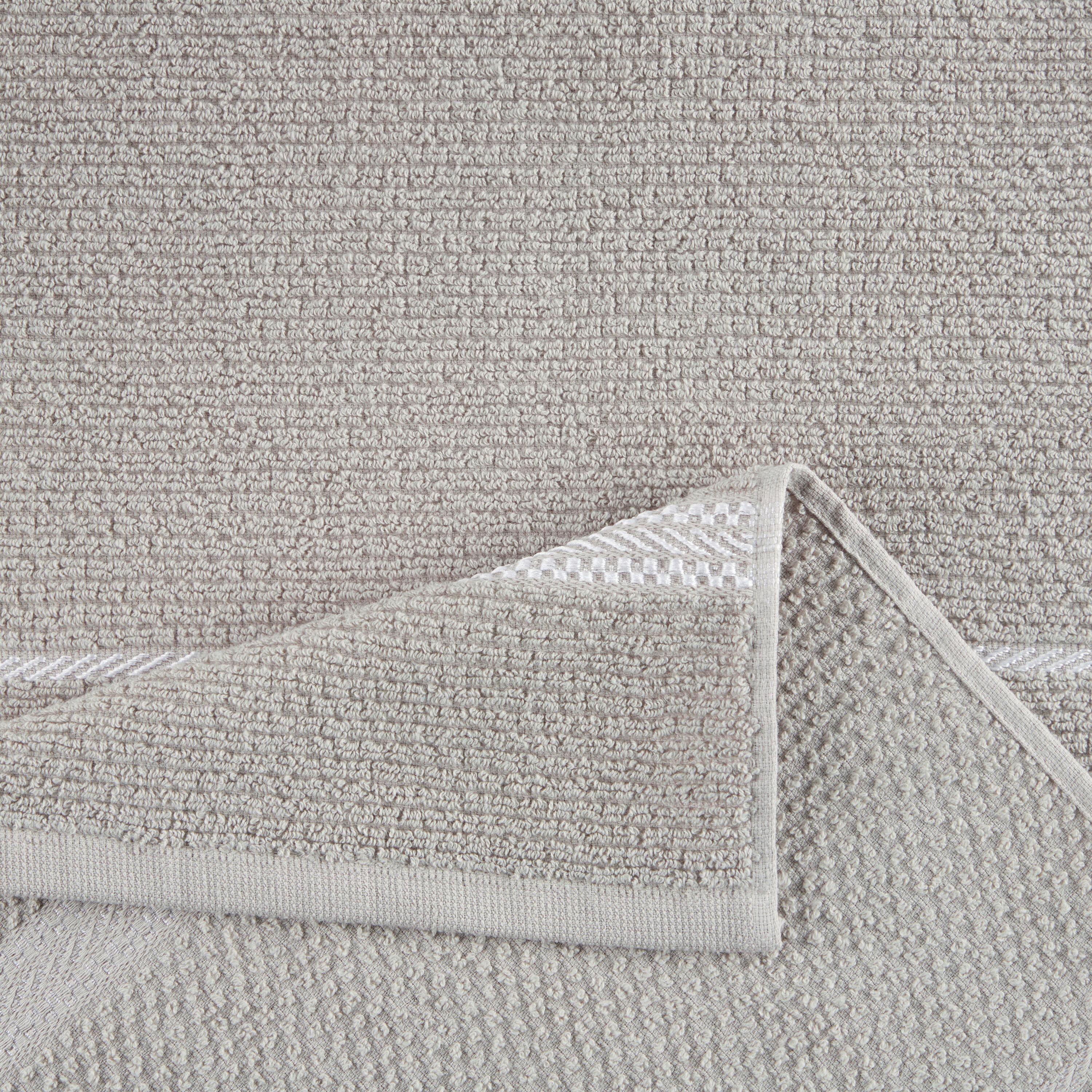 Martha Stewart Martha Stewart Modern Waffle Kitchen Towel Set 6-Pack, Linen, 16"x28" (Set of 6)