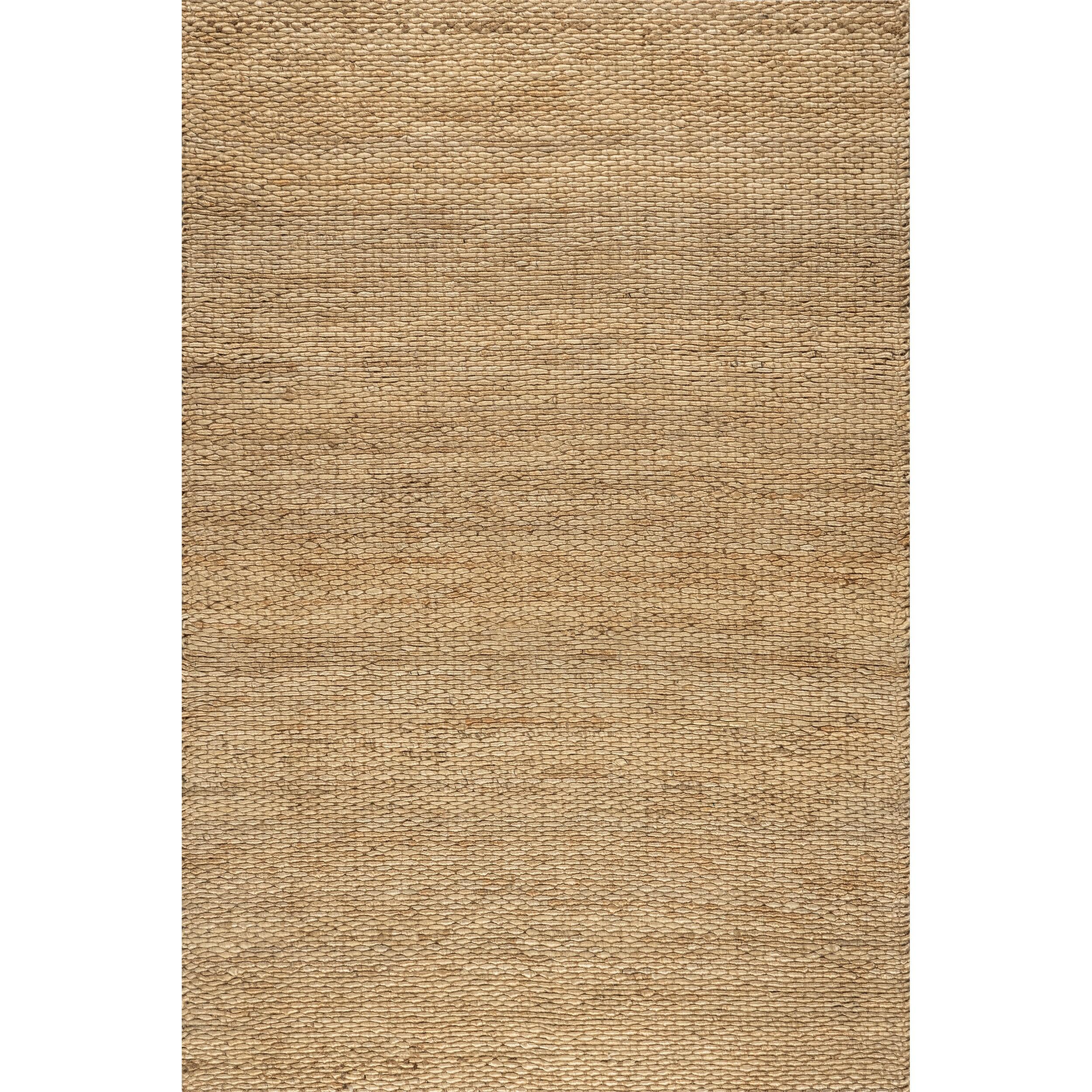 nuLOOM Hailey Handwoven Jute Area Rug, 6' x 9', Natural