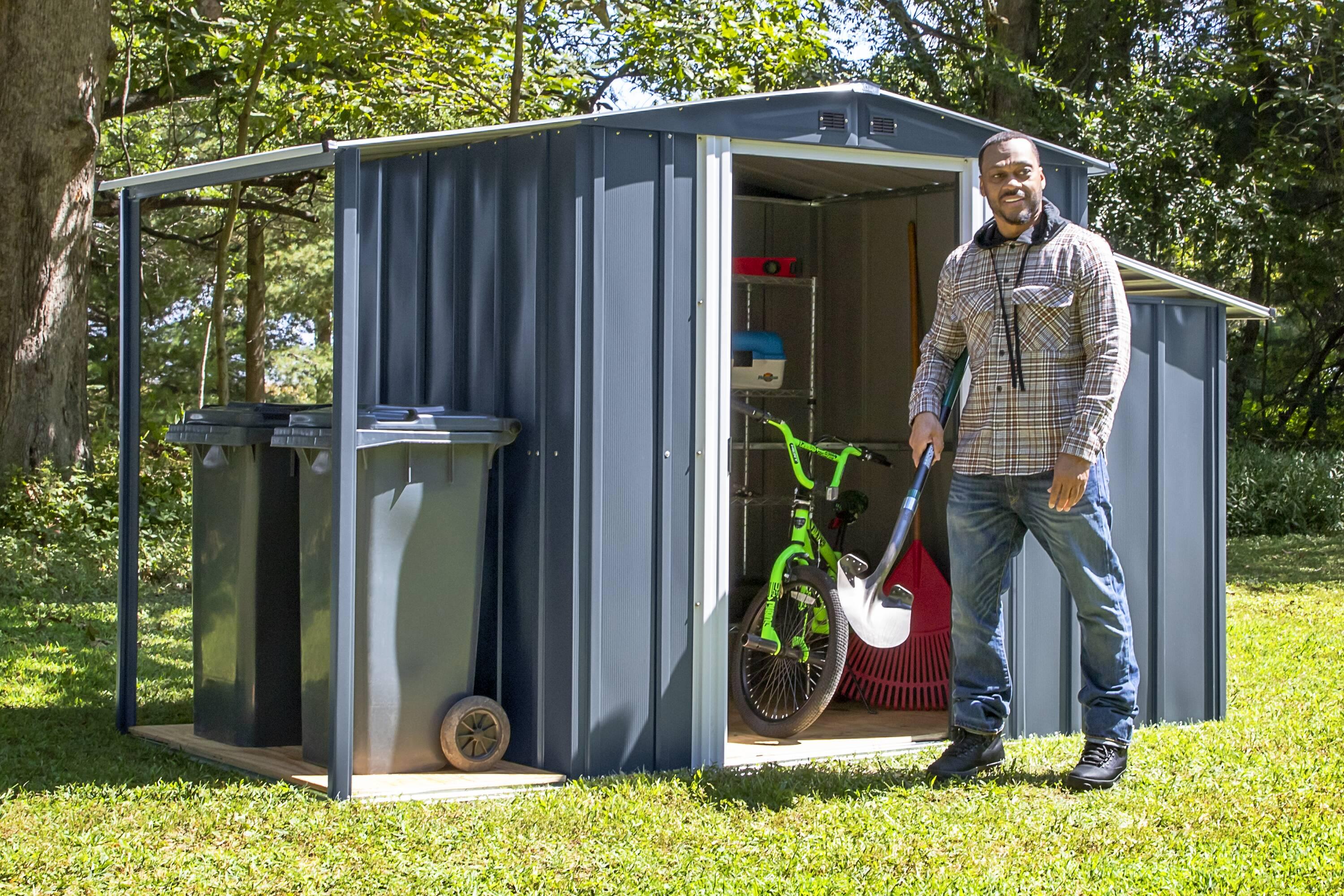 3-In-1 Steel Utility Shed