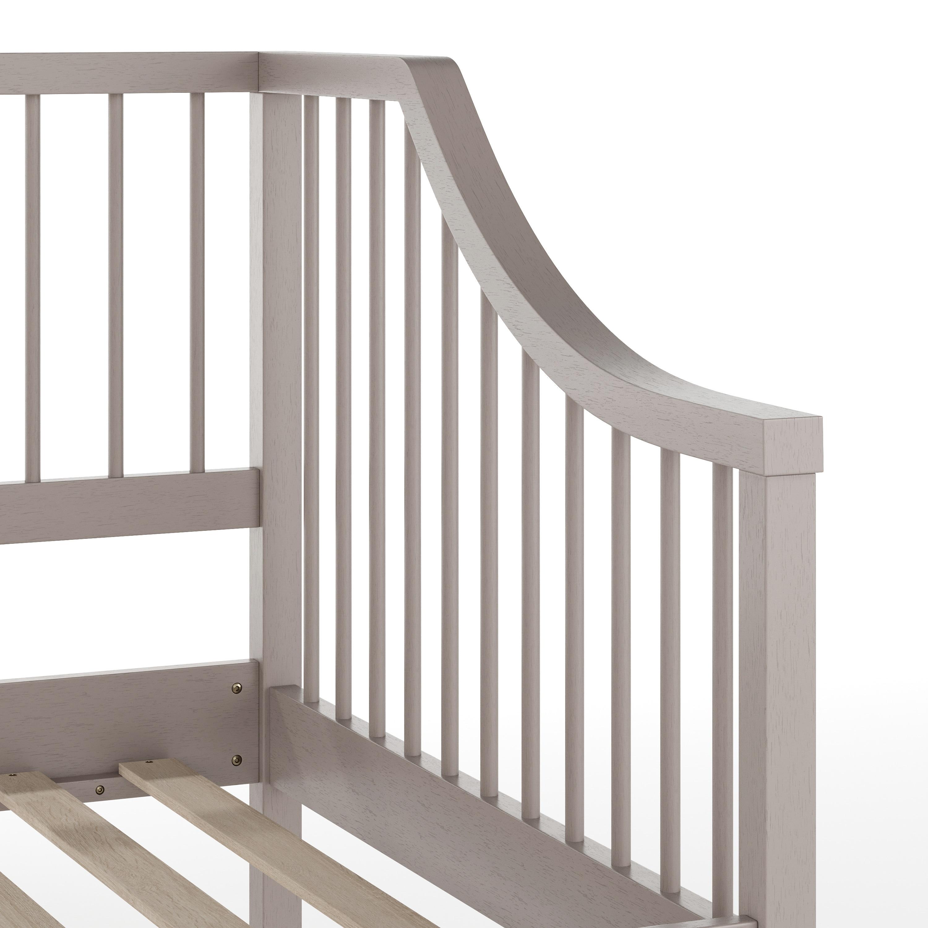 Martha Stewart Martha Stewart Neely Wooden Platform Daybed With Spindles And Wood Slat Foundation