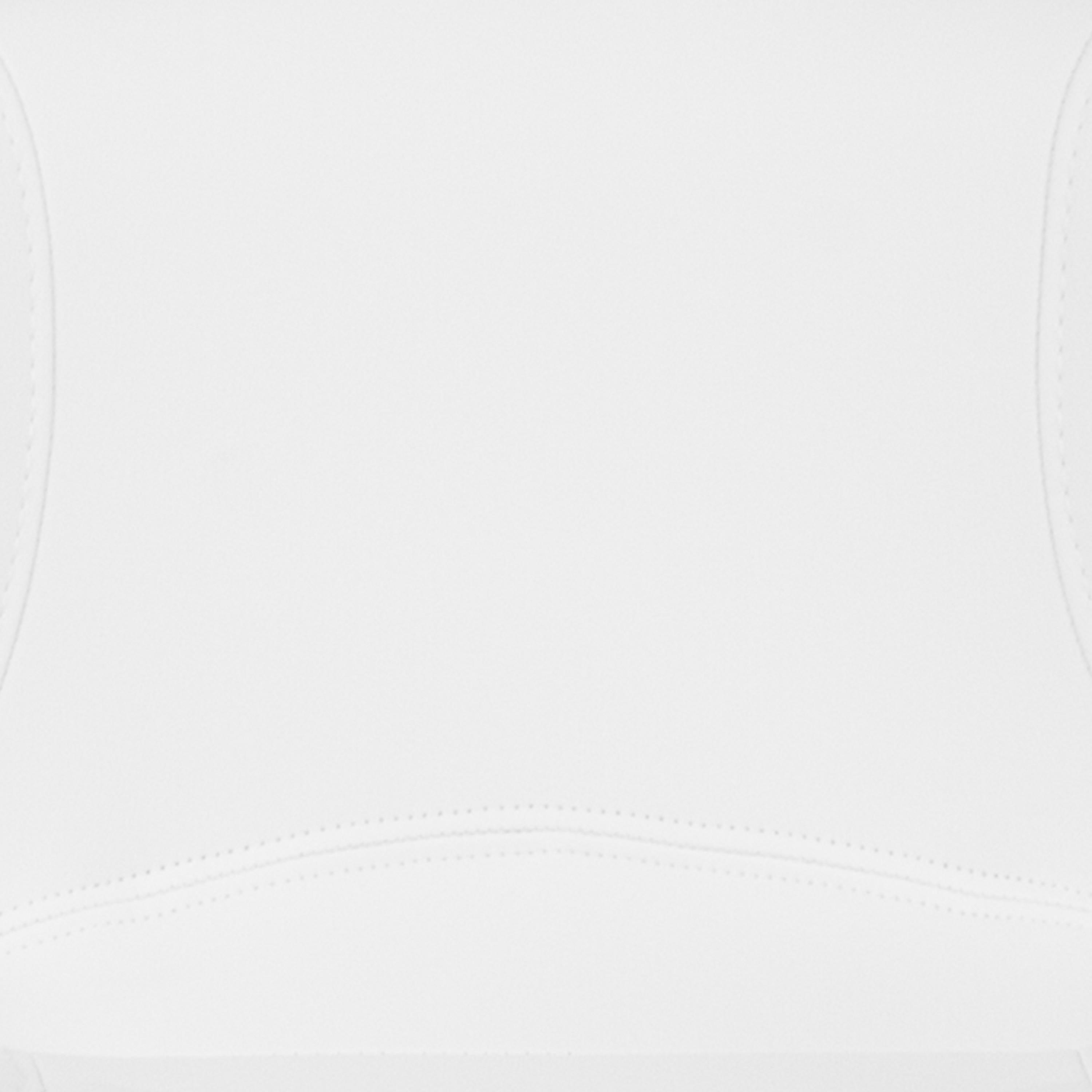 Flash Furniture Contemporary White Vinyl Adjustable Height Barstool with Curved Back and Chrome Base