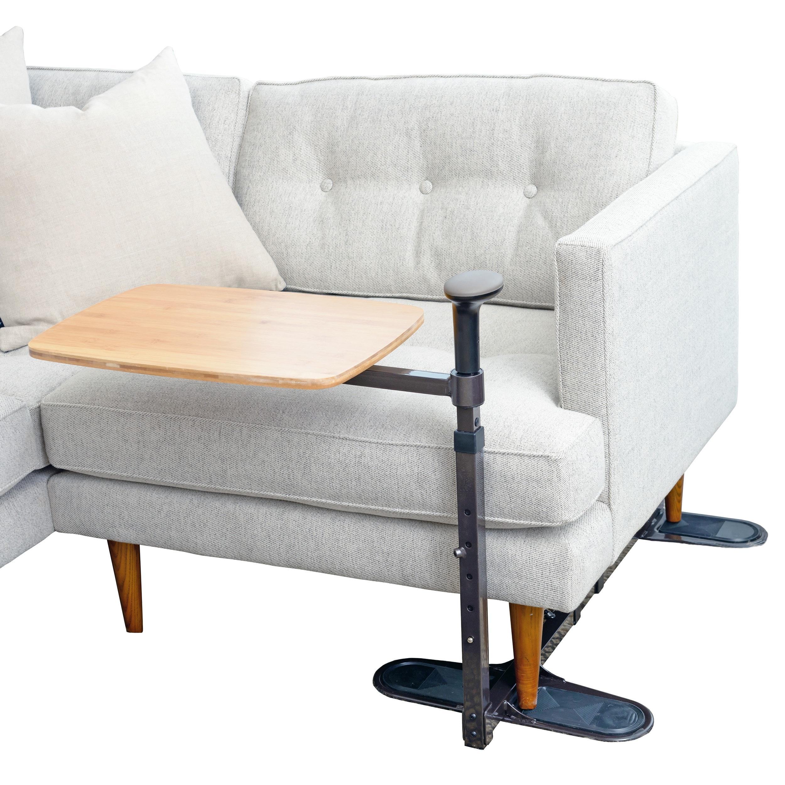 Stander Omni Tray, Adjustable Swivel TV Table with Stand Assist Handle