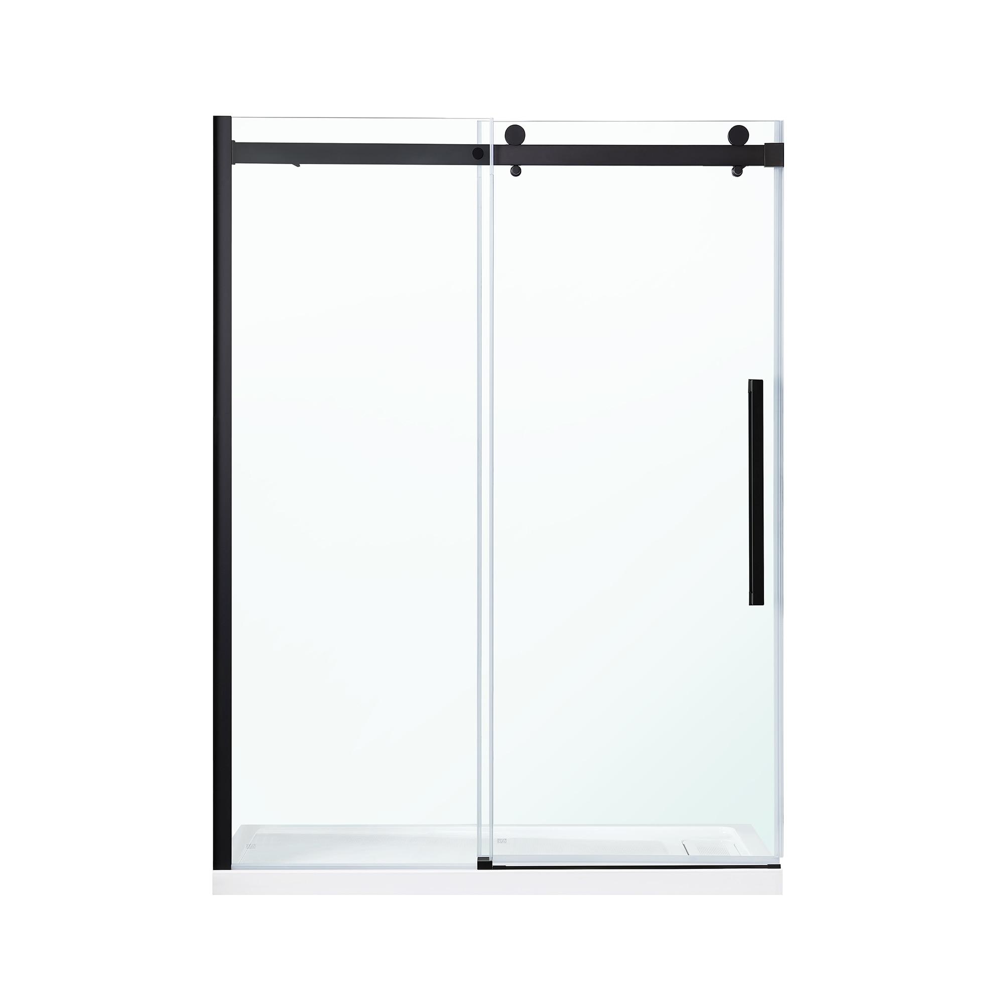 OVE Decors Bel Soft Close 60" x 78" Frameless Sliding Soft Close Shower Door