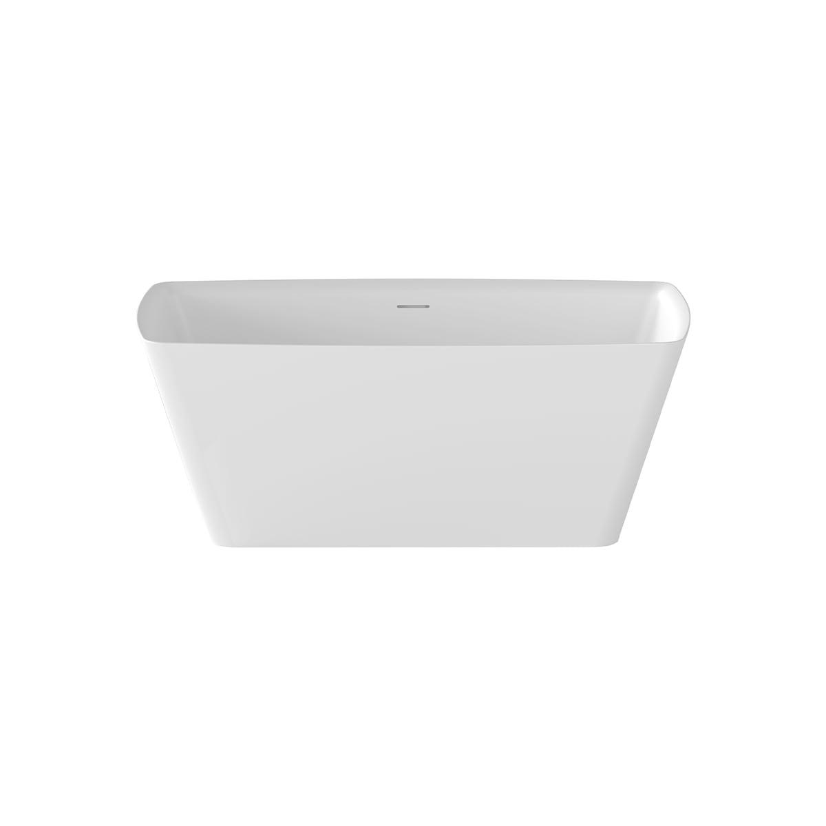 65.94'' x 29.53'' Freestanding Soaking Acrylic Bathtub