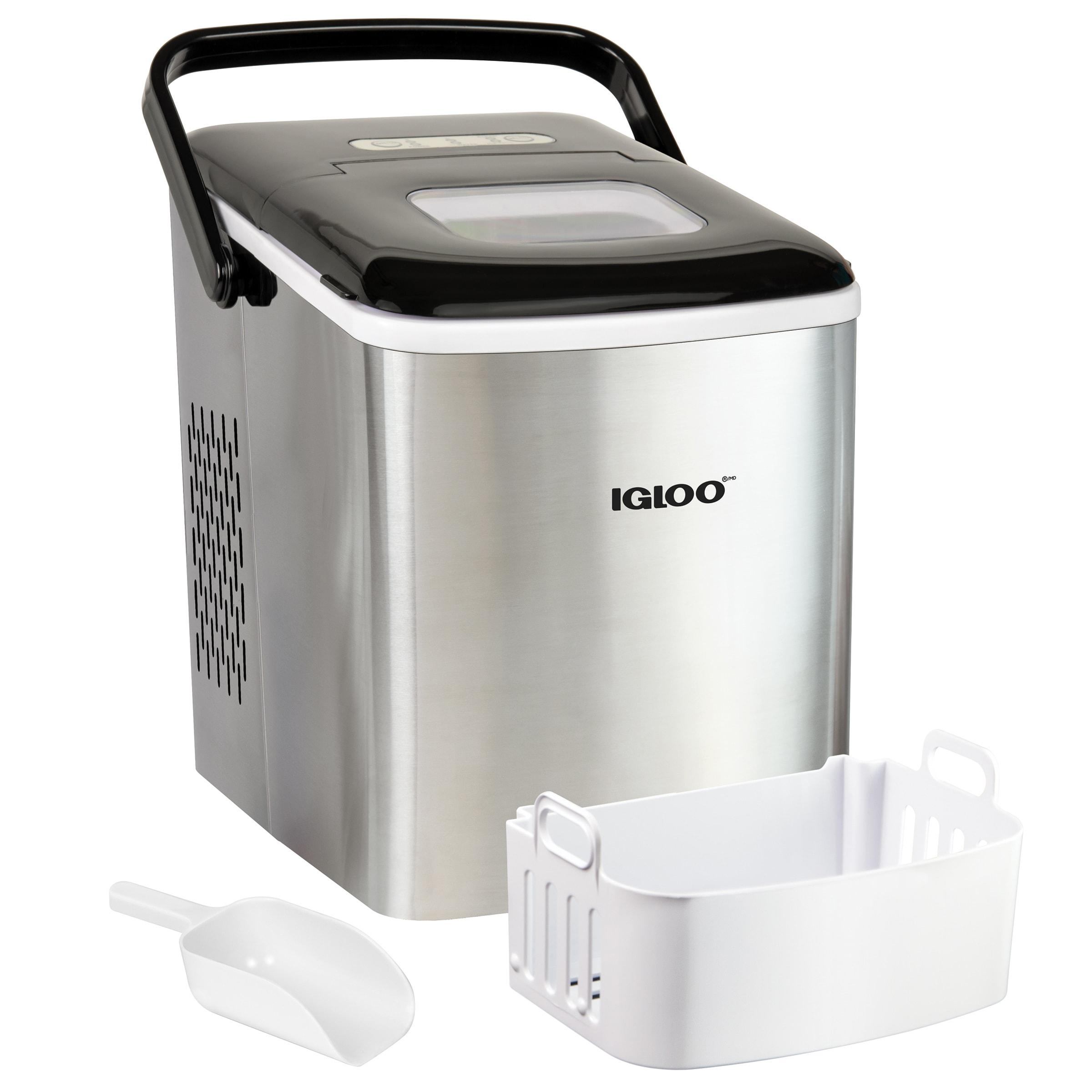 Igloo Igloo 26-Pound Automatic Self-Cleaning Portable Countertop Ice Maker Machine With Handle
