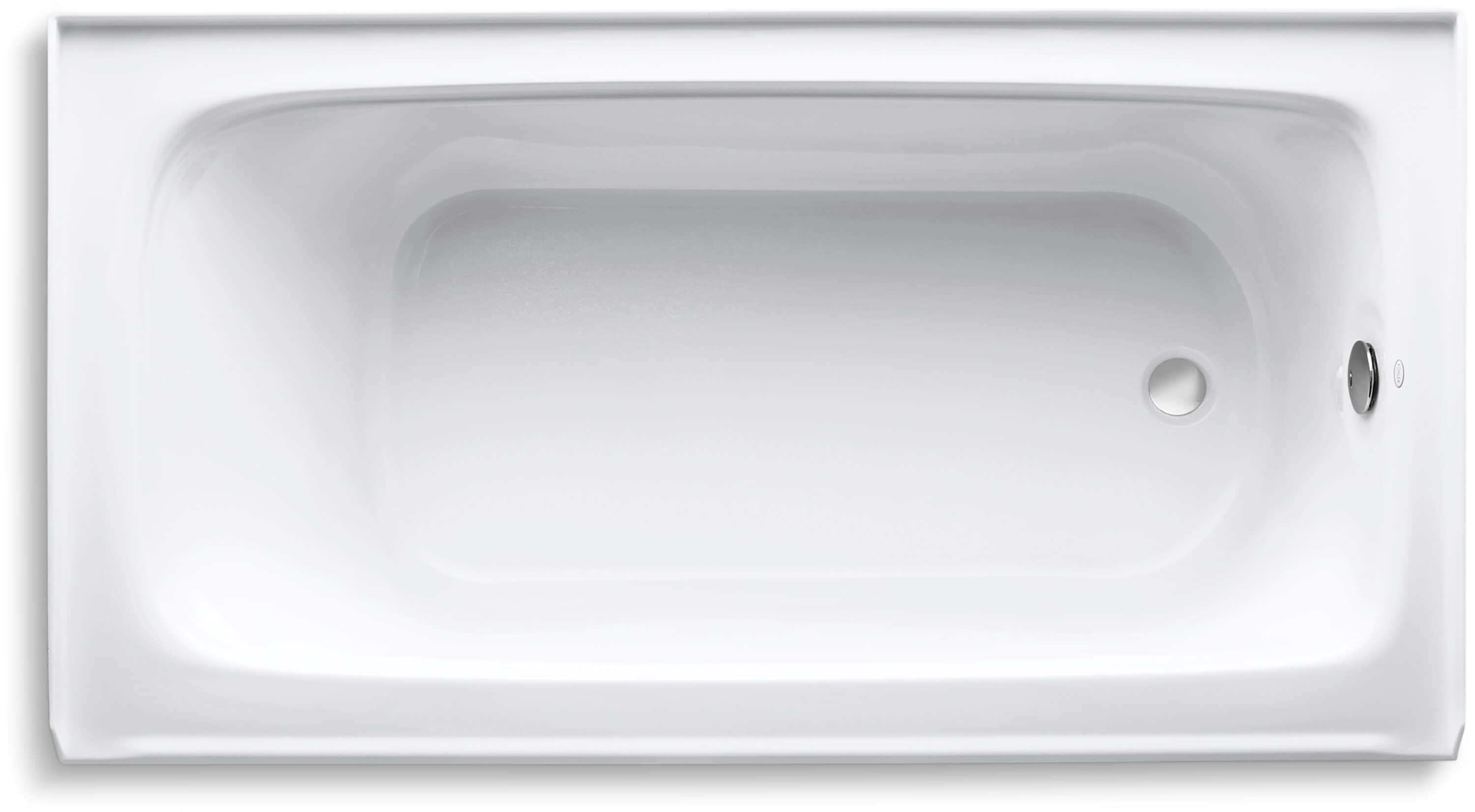 Bancroft® 60" x 32" Alcove Soaking Acrylic Bathtub