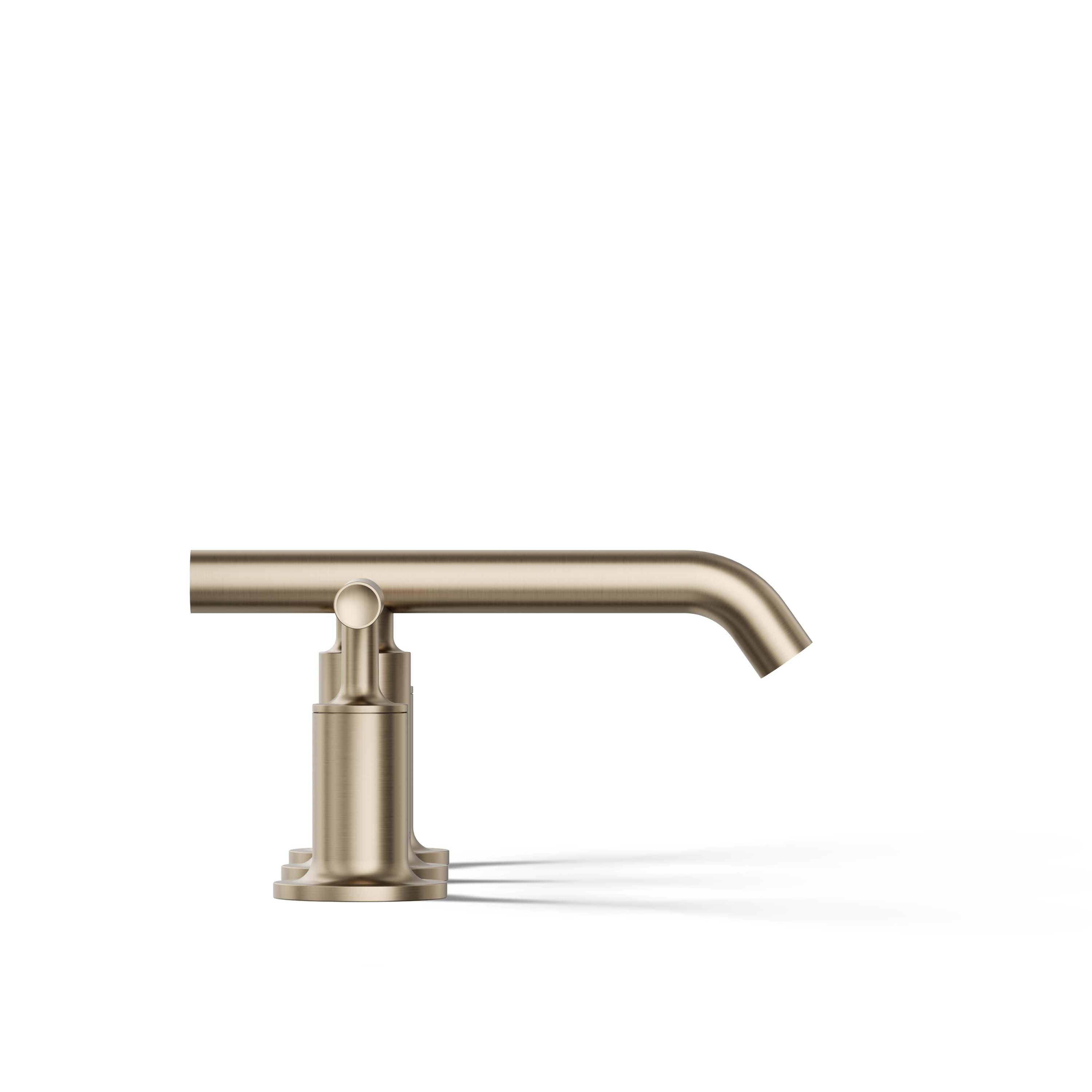 Purist® Widespread Bathroom Faucet with Drain Assembly