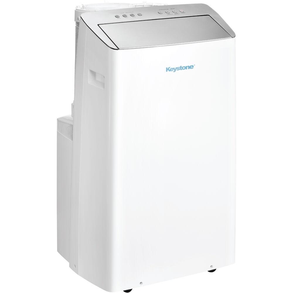 Keystone 12,000 BTU DOE Portable Inverter Air Conditioner with Heater and Remote Control